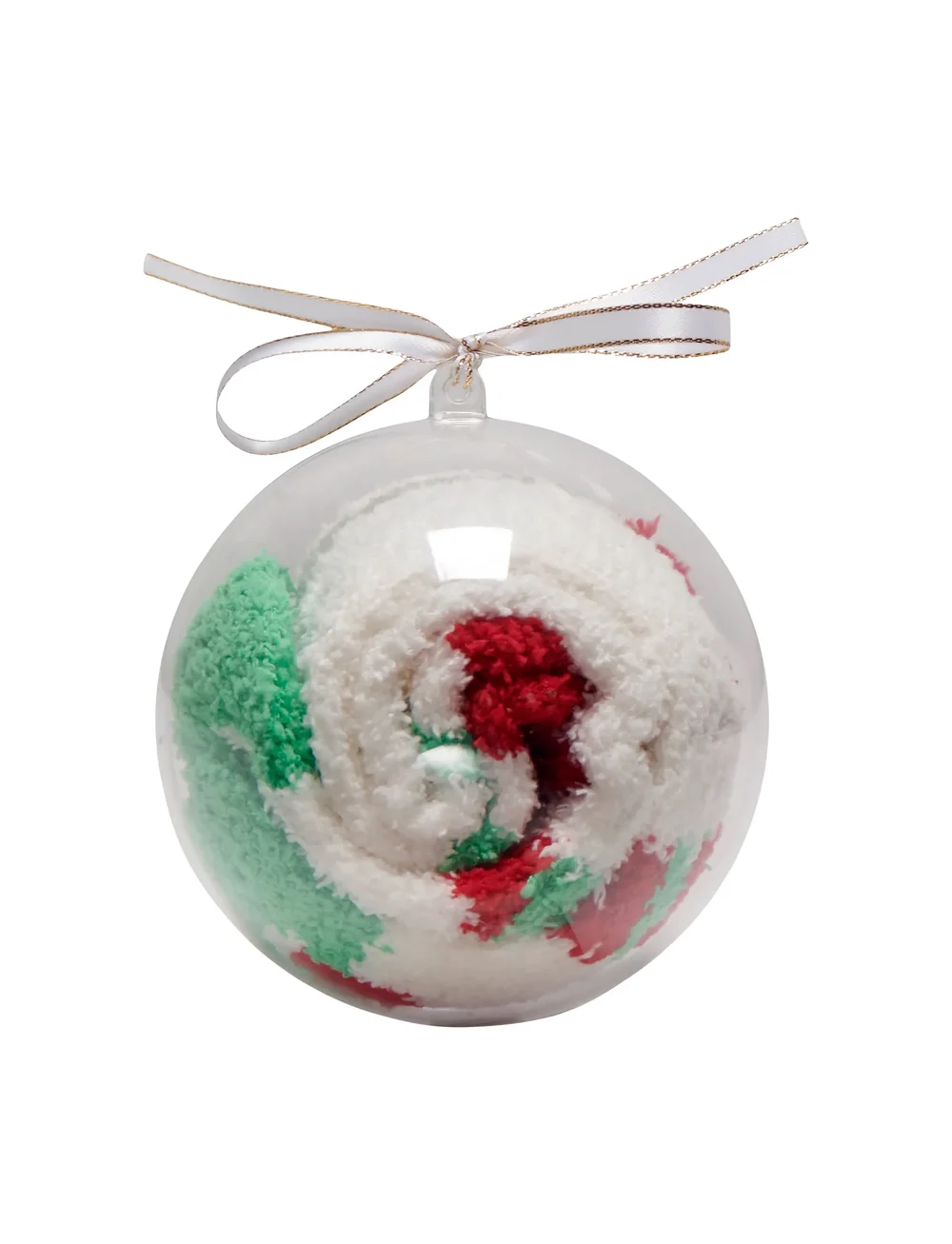 Kids Only - KOGCHRISTMAS CHINELLE SOCK IN A BALL ACC - zeķes - island green - 1