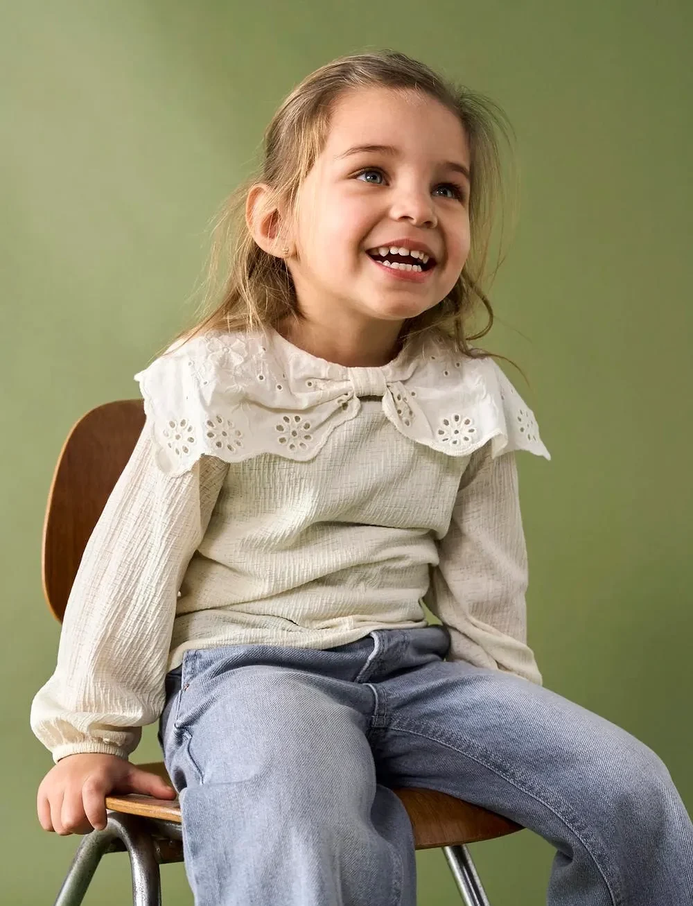 Kids Only - KMGSIA PELLA L/S TOP JRS - blusen & tuniken - birch - 3