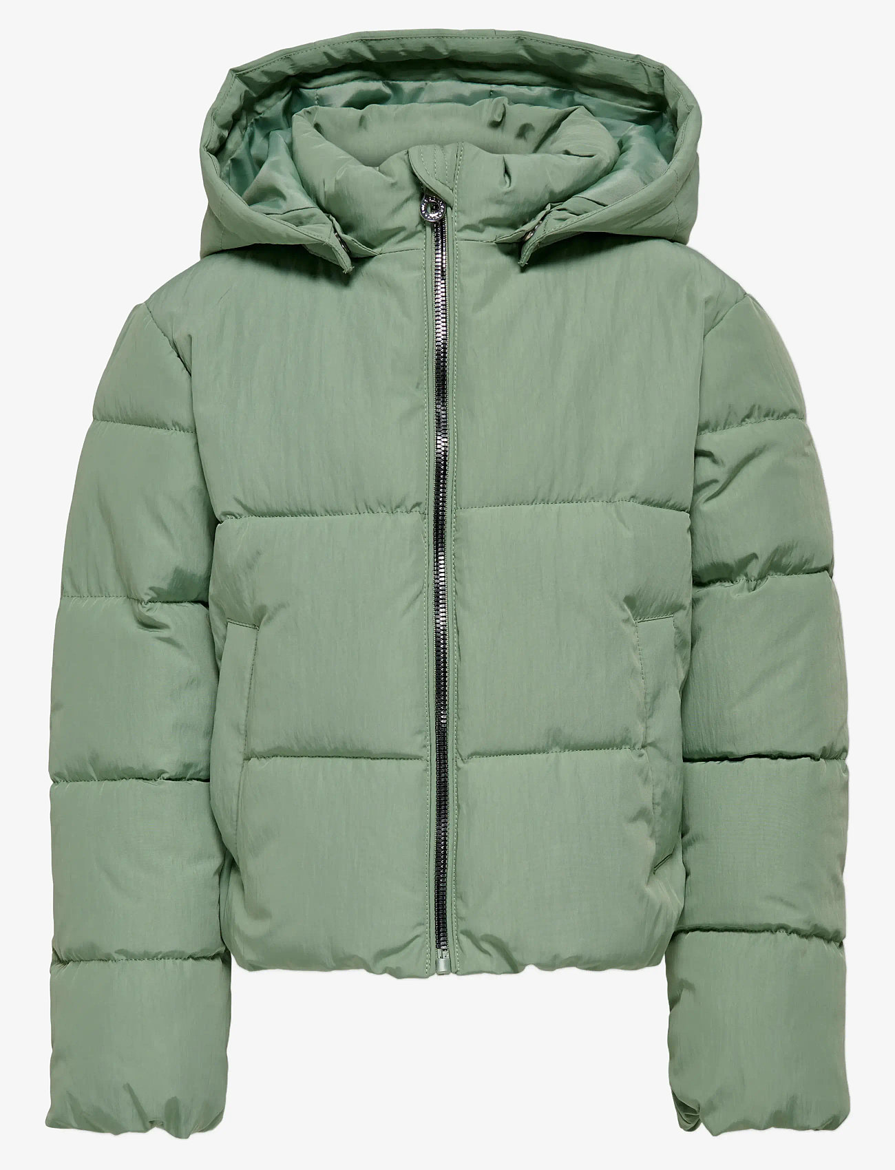 Kids Only - KMGDOLLY LIFE SHORT PUF JACKET OTW NOOS - talvejope - hedge green - 0
