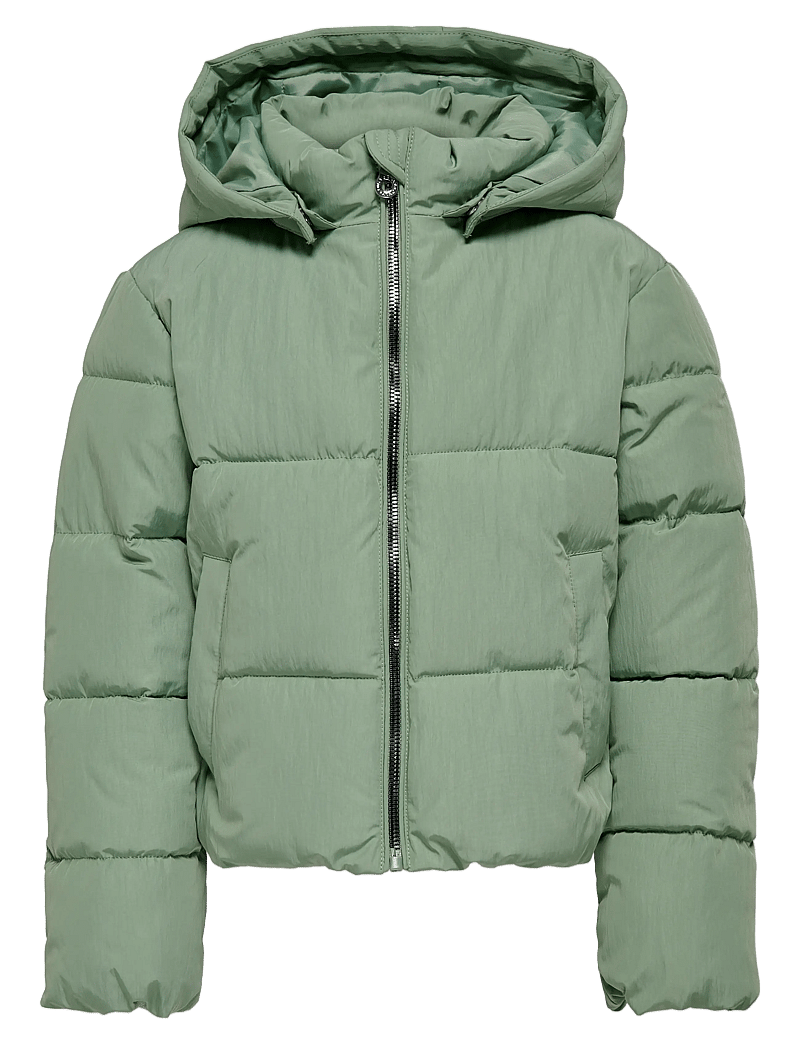 Kids Only - KMGDOLLY SHORT PUFFER JACKET OTW - winterjacke - hedge green - 0