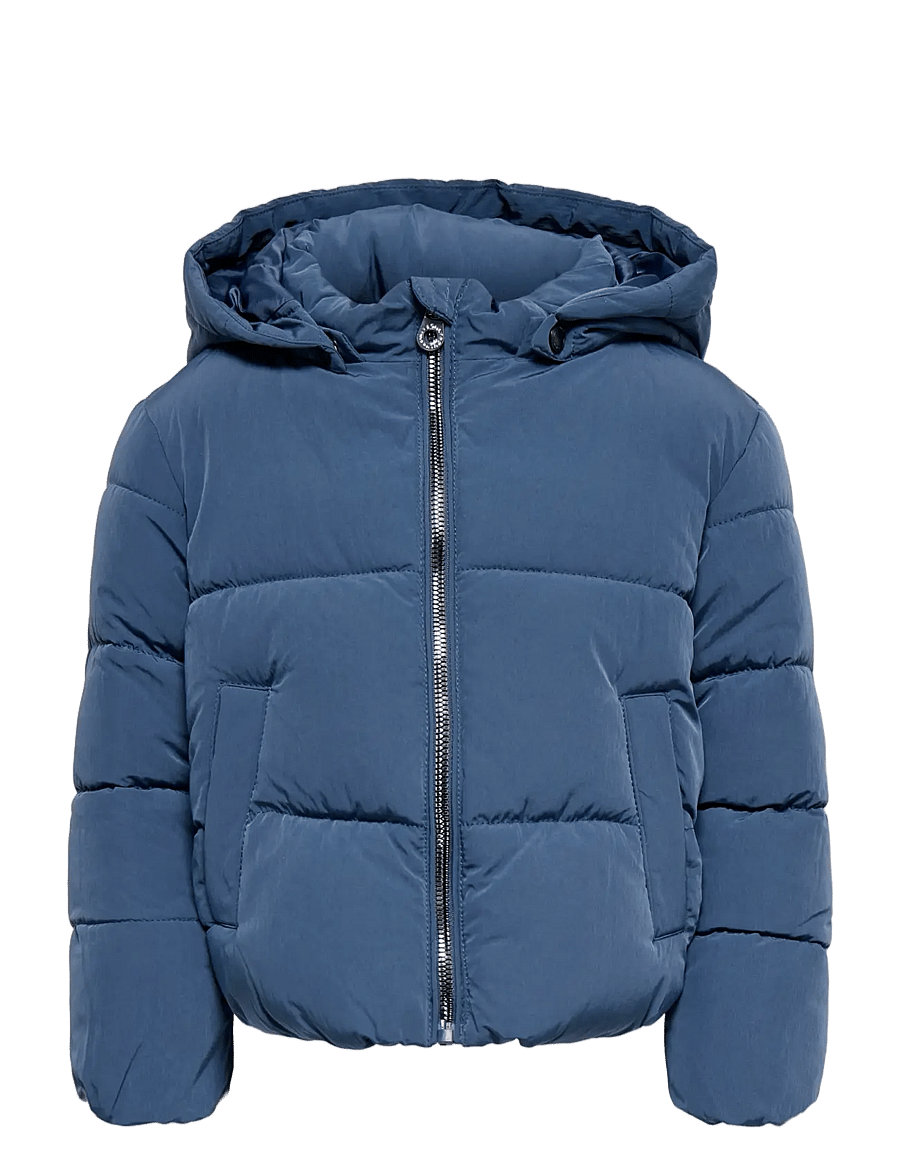 Kids Only - KMGDOLLY LIFE SHORT PUF JACKET OTW NOOS - talvejoped - vintage indigo - 1