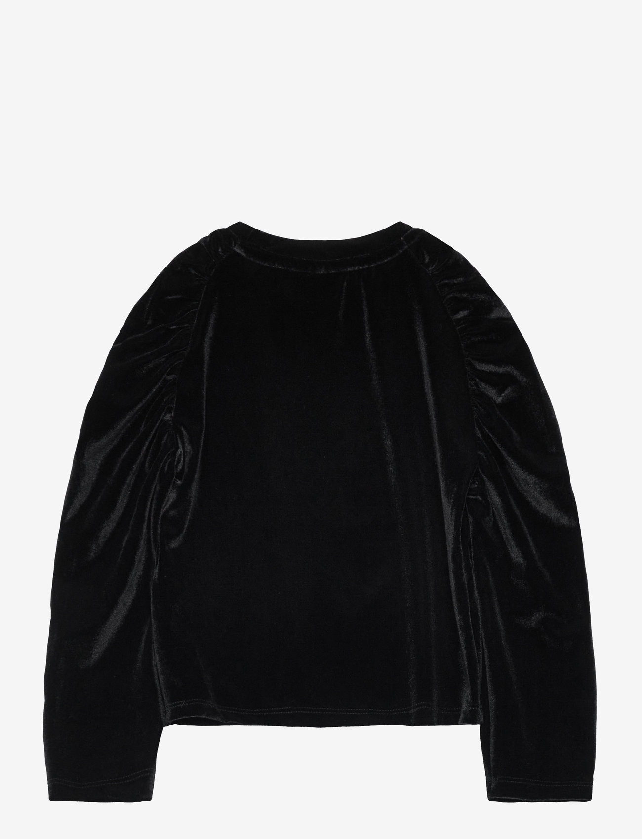 Kids Only - KOGSILLE L/S VELVET DETAIL TOP JRS - langärmelig - black - 1