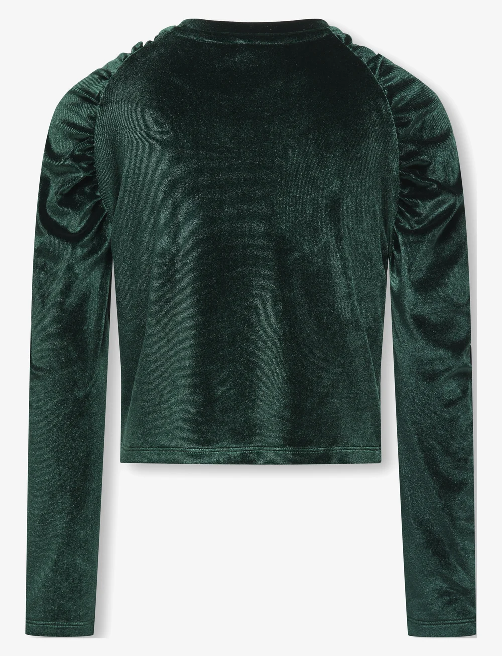 Kids Only - KOGSILLE L/S VELVET DETAIL TOP JRS - langärmelig - scarab - 2