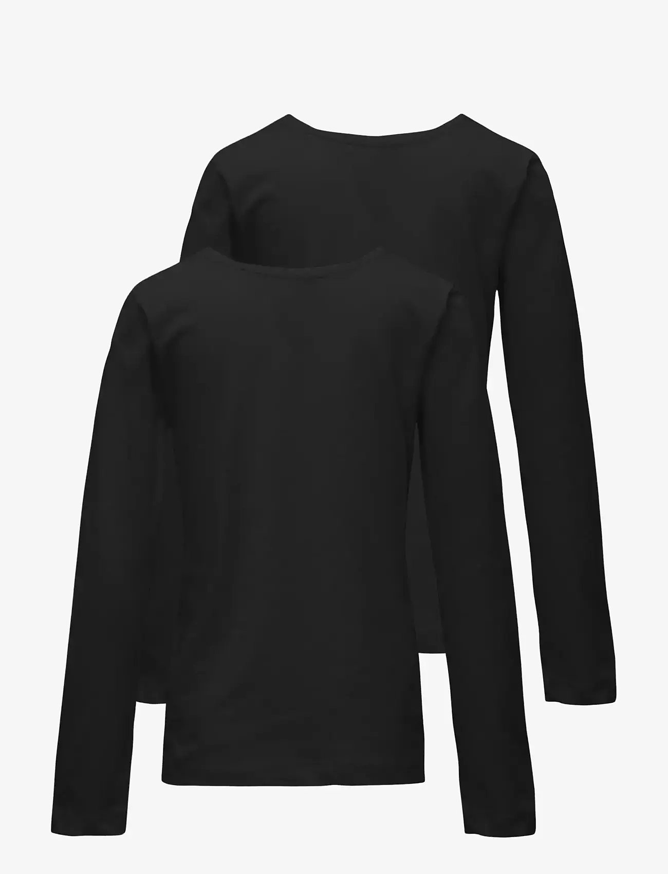 Kids Only - KOGNEW ONLY LIFE L/S TEE JRS 2-PACK - black - 1