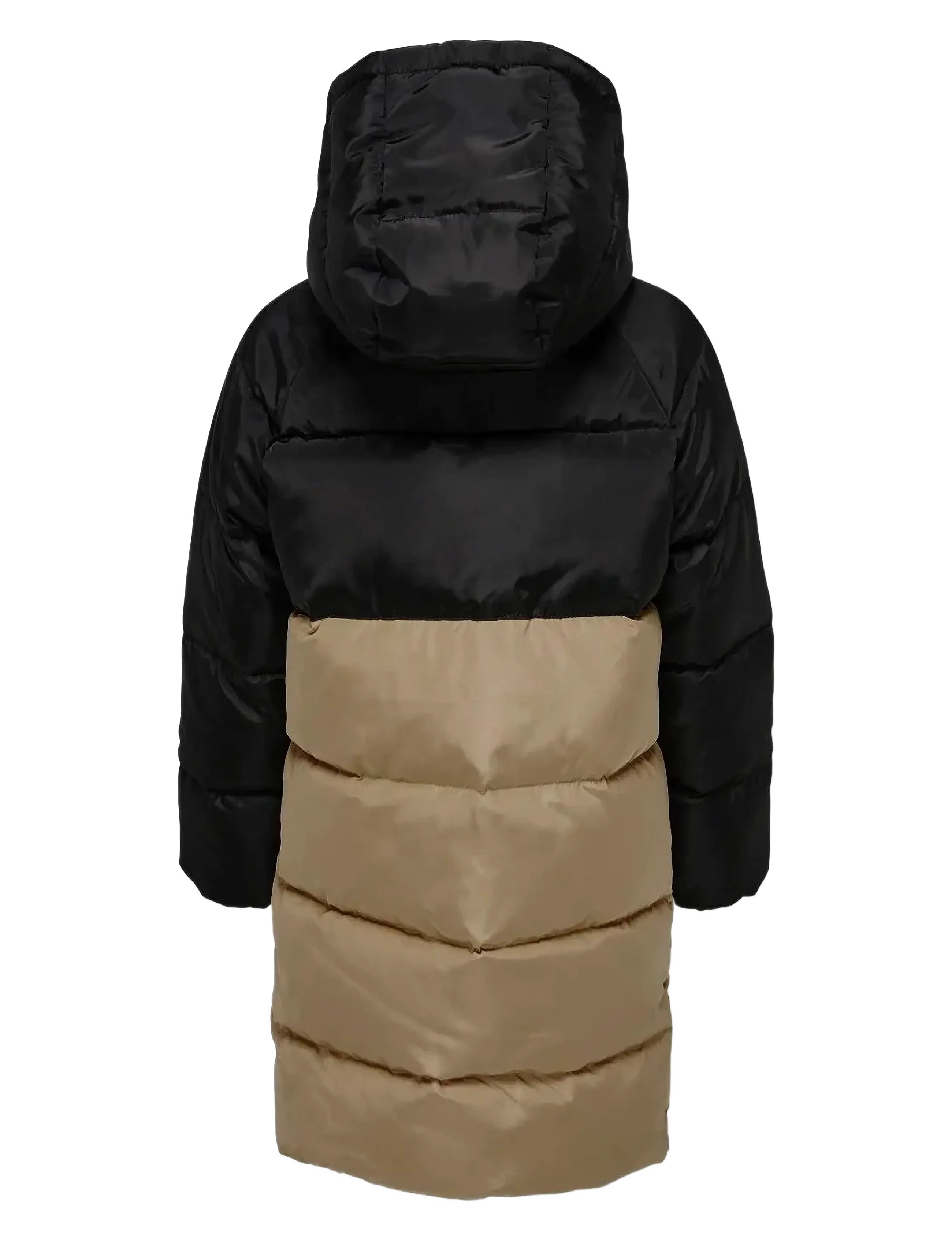 Kids Only - KOGNEWBECCA LONG PUFFER CS OTW - dunjakker & forede jakker - black - 1