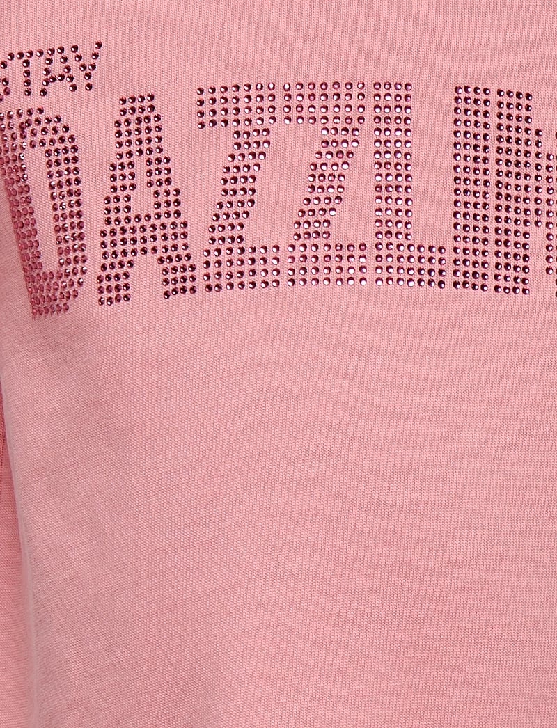 Kids Only - KMGRIRI LIFE S/S STONES TOP BOX JRS - kortærmede t-shirts - rose elegance - 2