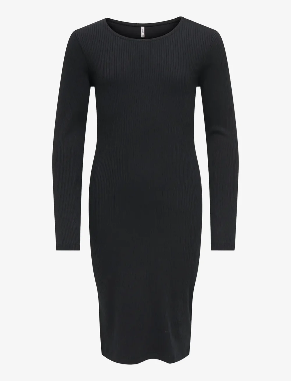 Kids Only - KOGBELFAST LIFE L/S MIDI DRESS JRS NOOS - langærmede hverdagskjoler - black - 0