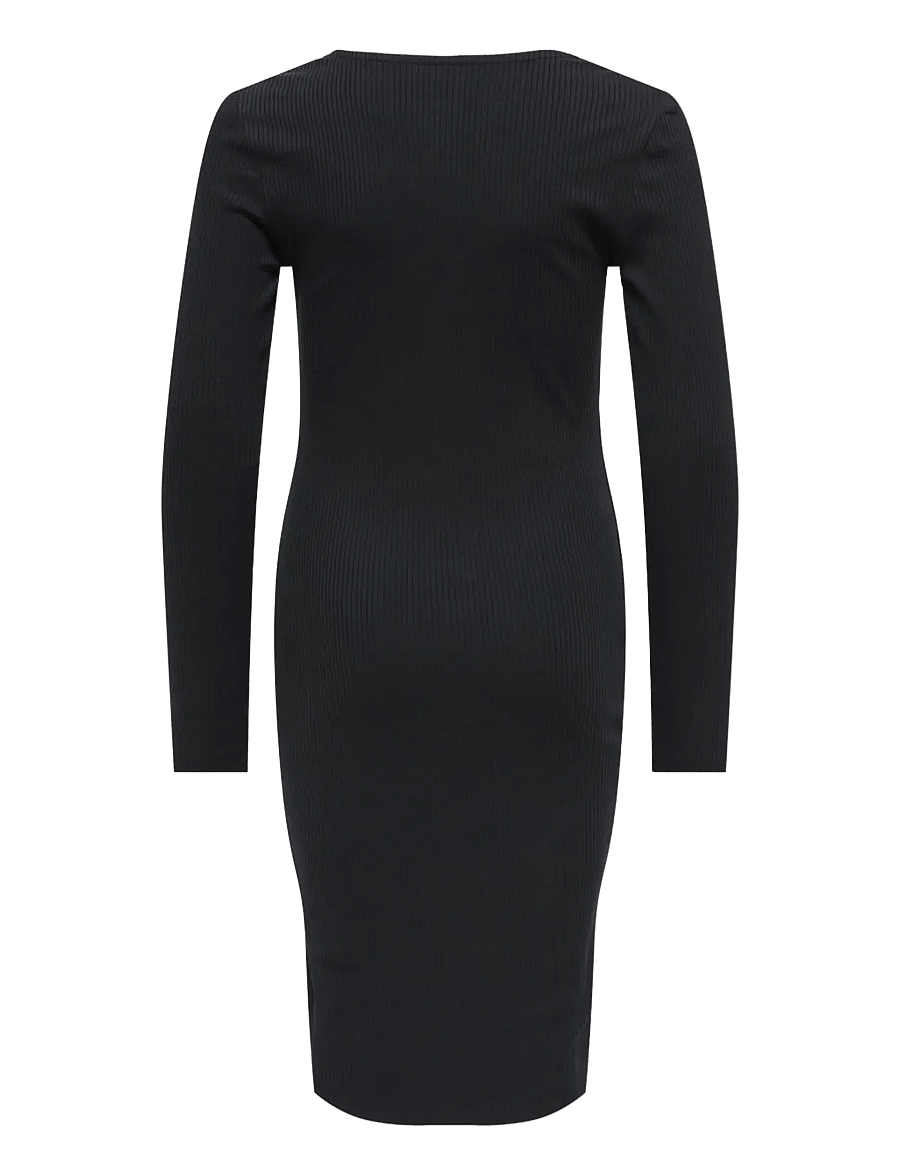 Kids Only - KOGBELFAST LIFE L/S MIDI DRESS JRS NOOS - langærmede hverdagskjoler - black - 2