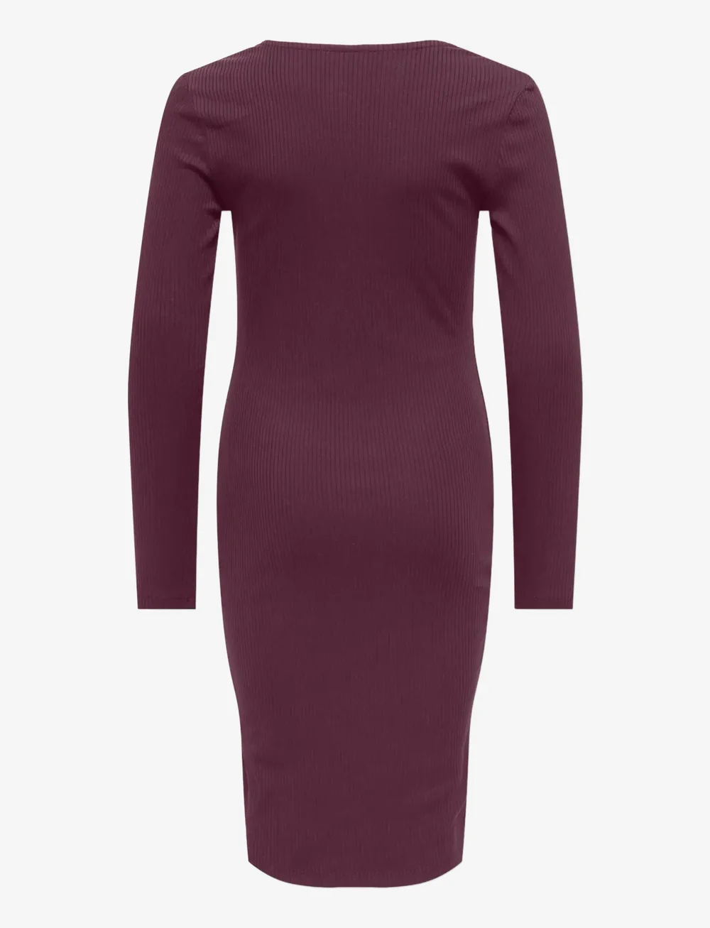 Kids Only - KOGBELFAST LIFE L/S MIDI DRESS JRS NOOS - langärmelige freizeitkleider - mauve wine - 1