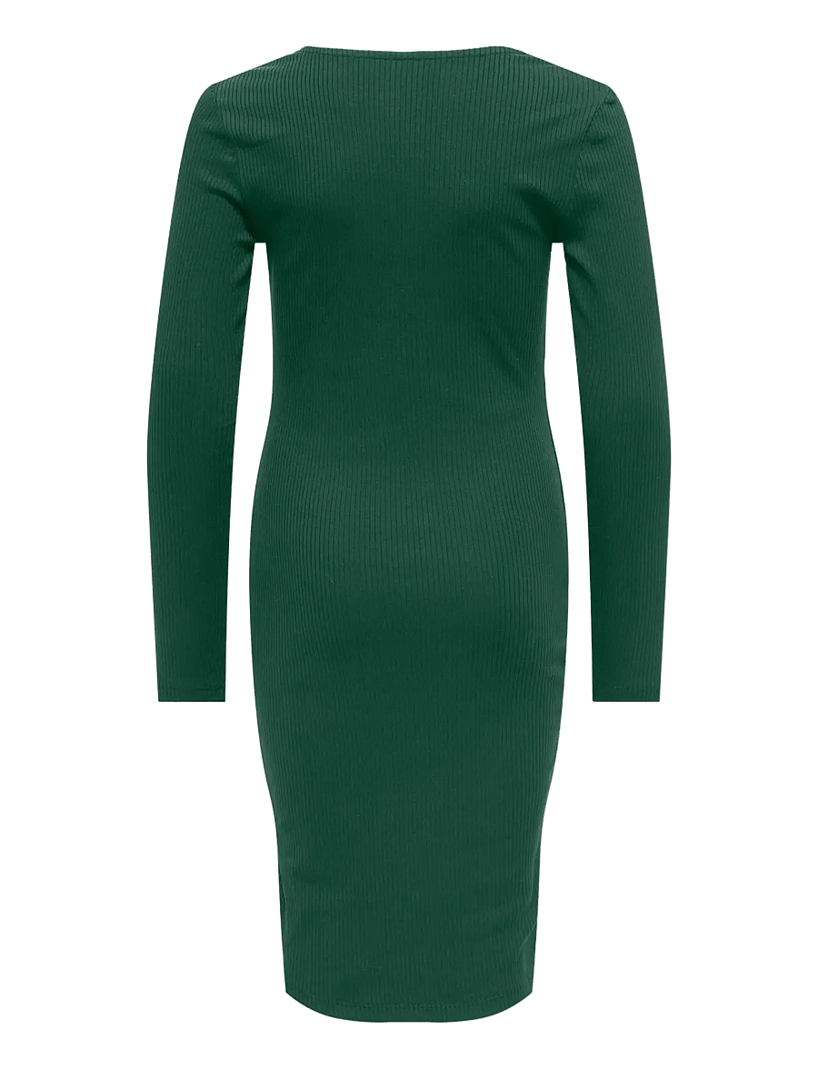Kids Only - KOGBELFAST L/S MIDI DRESS JRS NOOS GRL - pikkade varrukatega vabaajakleidid - pineneedle - 1