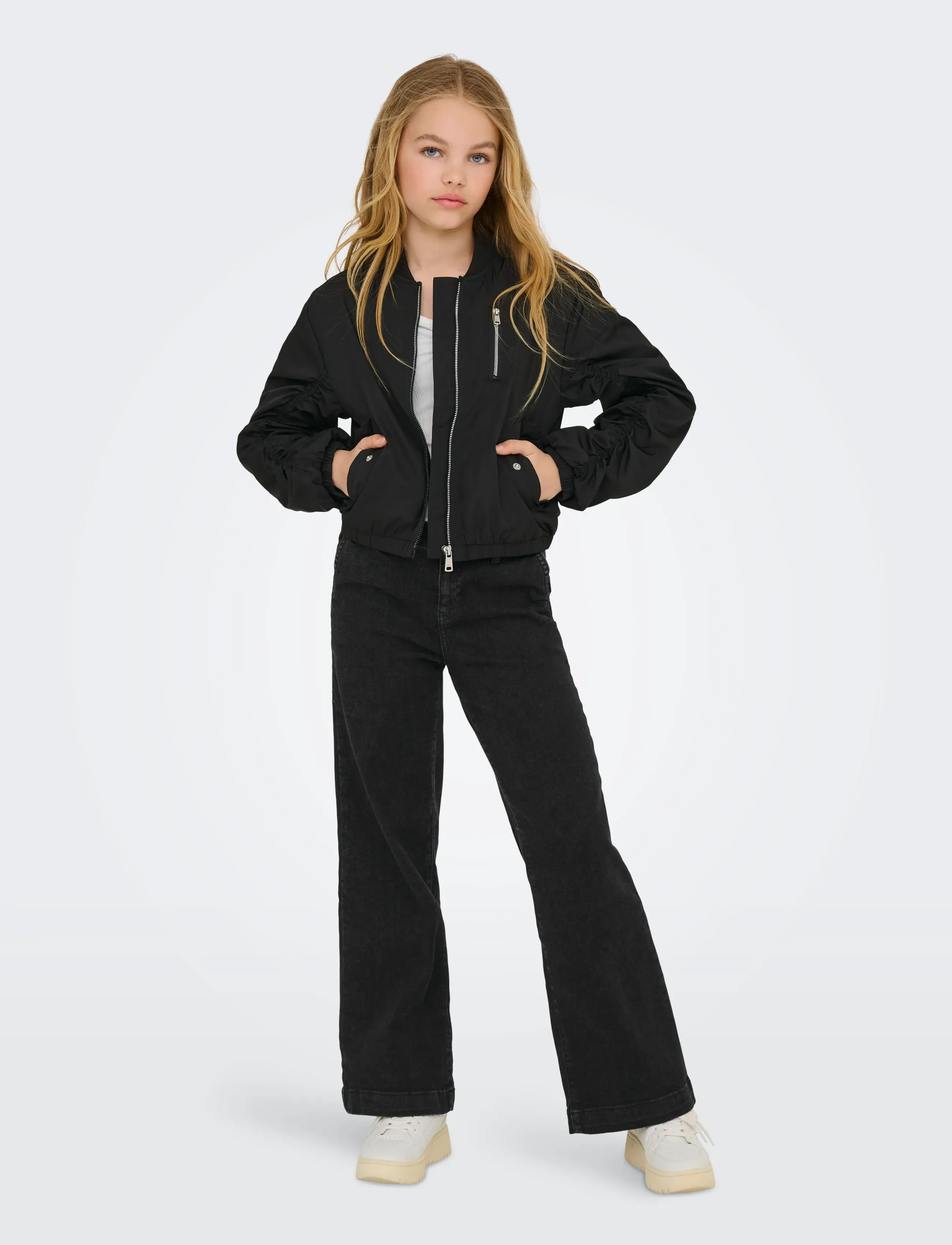 Kids Only - KOGMINNA LIFE BOMBER CP OTW NOOS - bomberjakker - black - 5