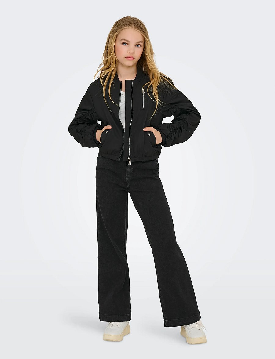 Kids Only - KOGMINNA LIFE BOMBER CP OTW NOOS - bomberjakker - black - 5