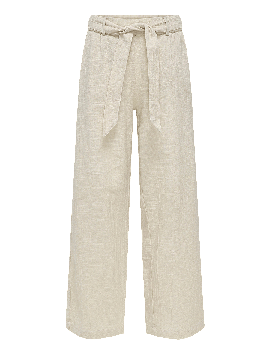 Kids Only - KOGTIZANA COTTON LOOSE PANTS WVN NOOS - byxor - pumice stone - 1