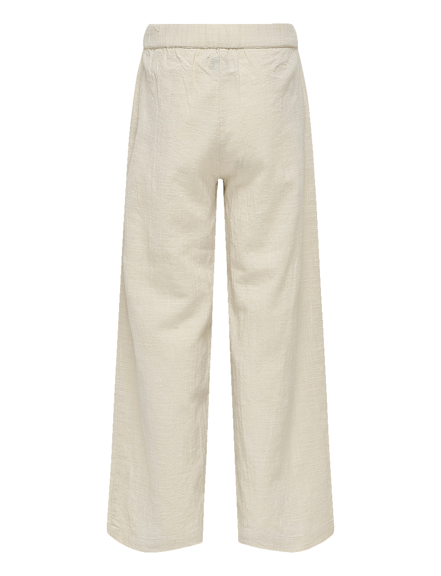 Kids Only - KOGTIZANA COTTON LOOSE PANTS WVN NOOS - byxor - pumice stone - 2