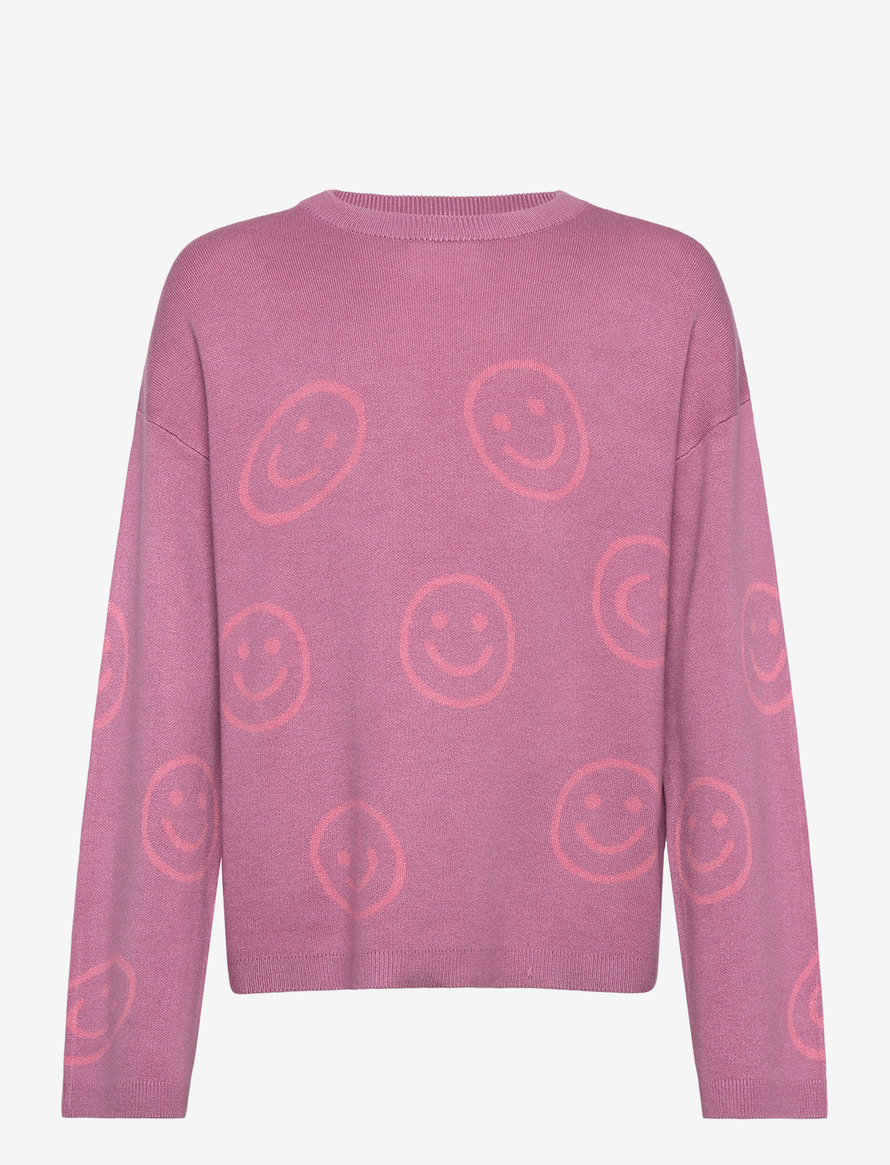 Kids Only - KOGMONTANA LS JQ LOOSE O-NECK CP KNT - stickade tröjor - mauve orchid - 0