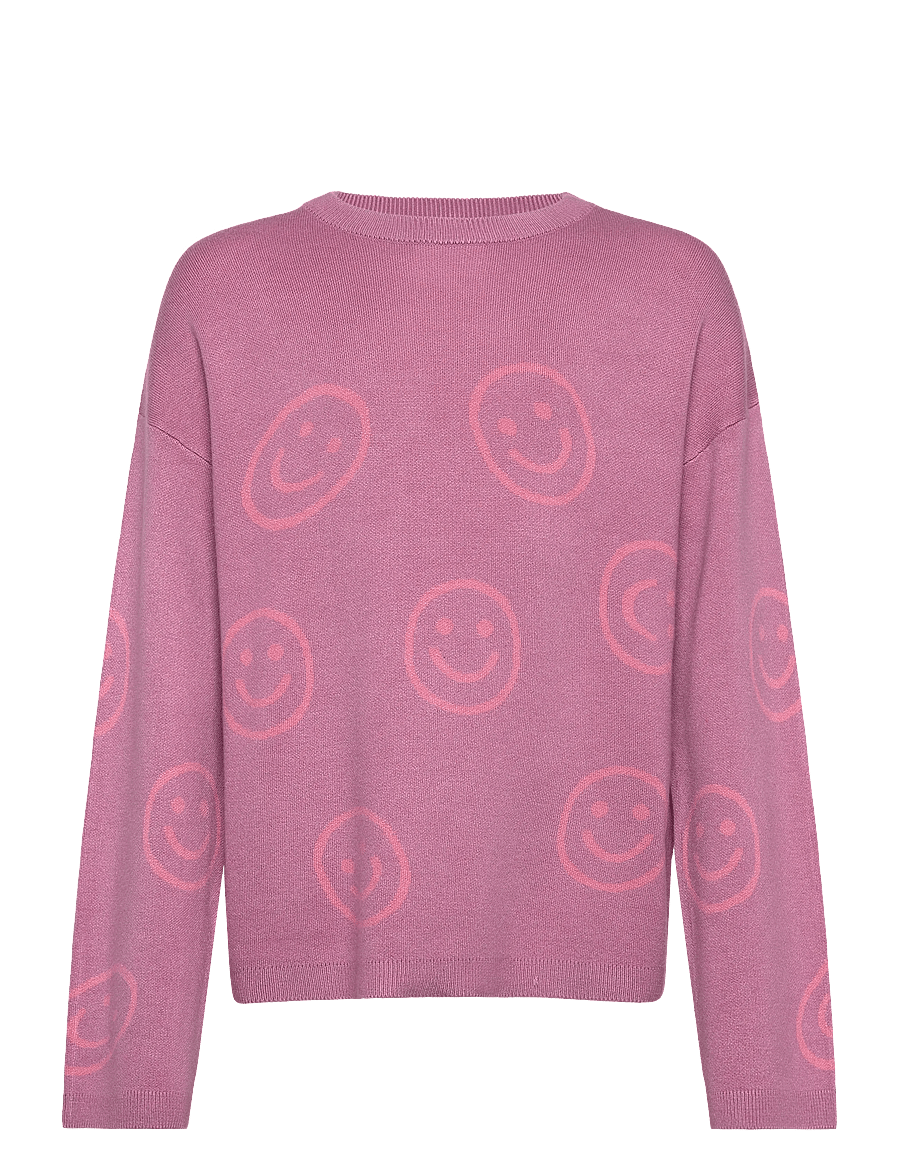 Kids Only - KOGMONTANA LS JQ LOOSE O-NECK CP KNT - pulls - mauve orchid - 0