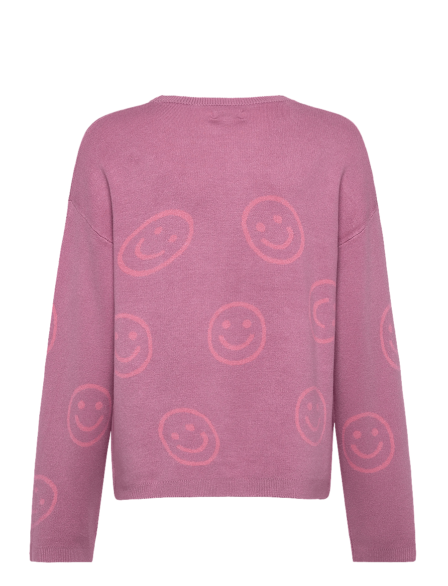 Kids Only - KOGMONTANA LS JQ LOOSE O-NECK CP KNT - pulls - mauve orchid - 1