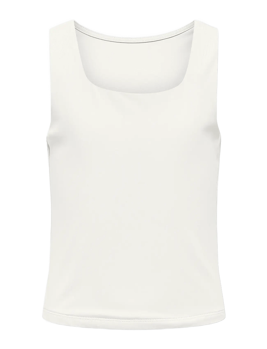 Kids Only - KOGEA S/L 2-WAYS TOP JRS NOOS - Ärmellose tops - cloud dancer - 1