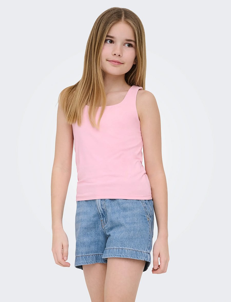 Kids Only - KOGEA S/L 2-WAYS TOP JRS NOOS - varrukateta topid - romance rose - 0