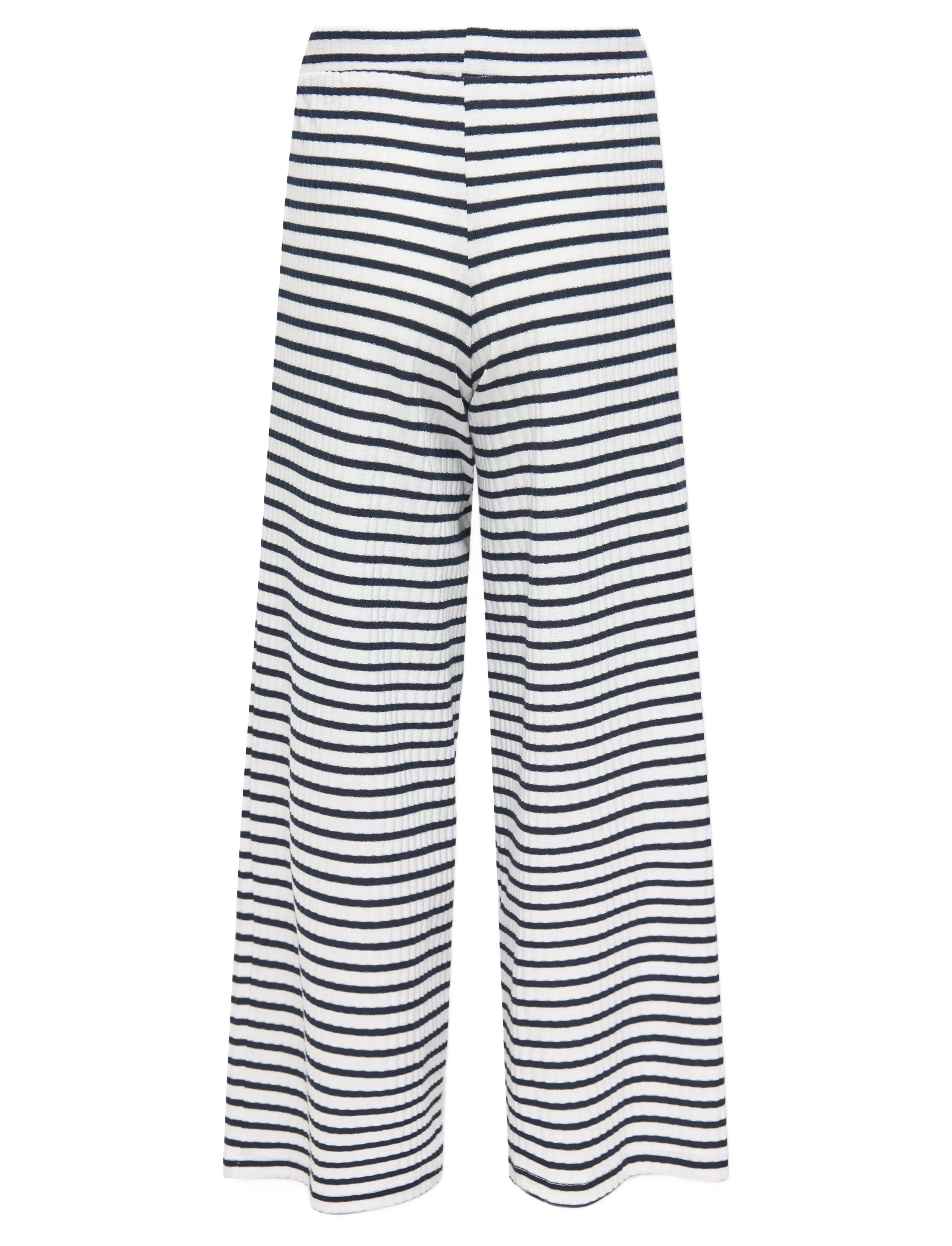 Kids Only - KOGNELLA STRIPED PANT JRS - dressipüksid - cloud dancer - 2