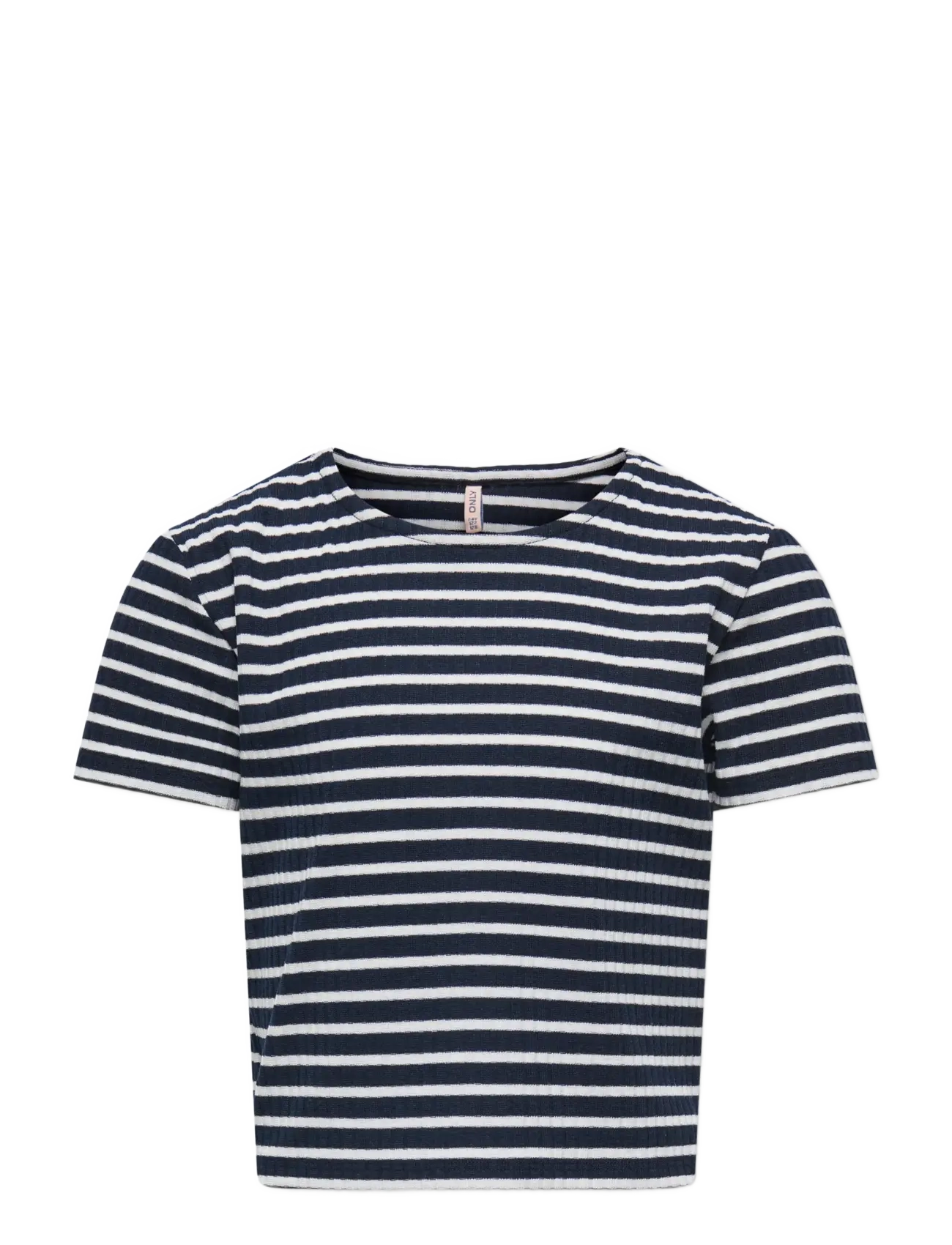 Kids Only - KOGNELLA STRIPED S/S O-NECK TOP JRS NOOS - lühikeste varrukatega t-särgid - night sky - 1