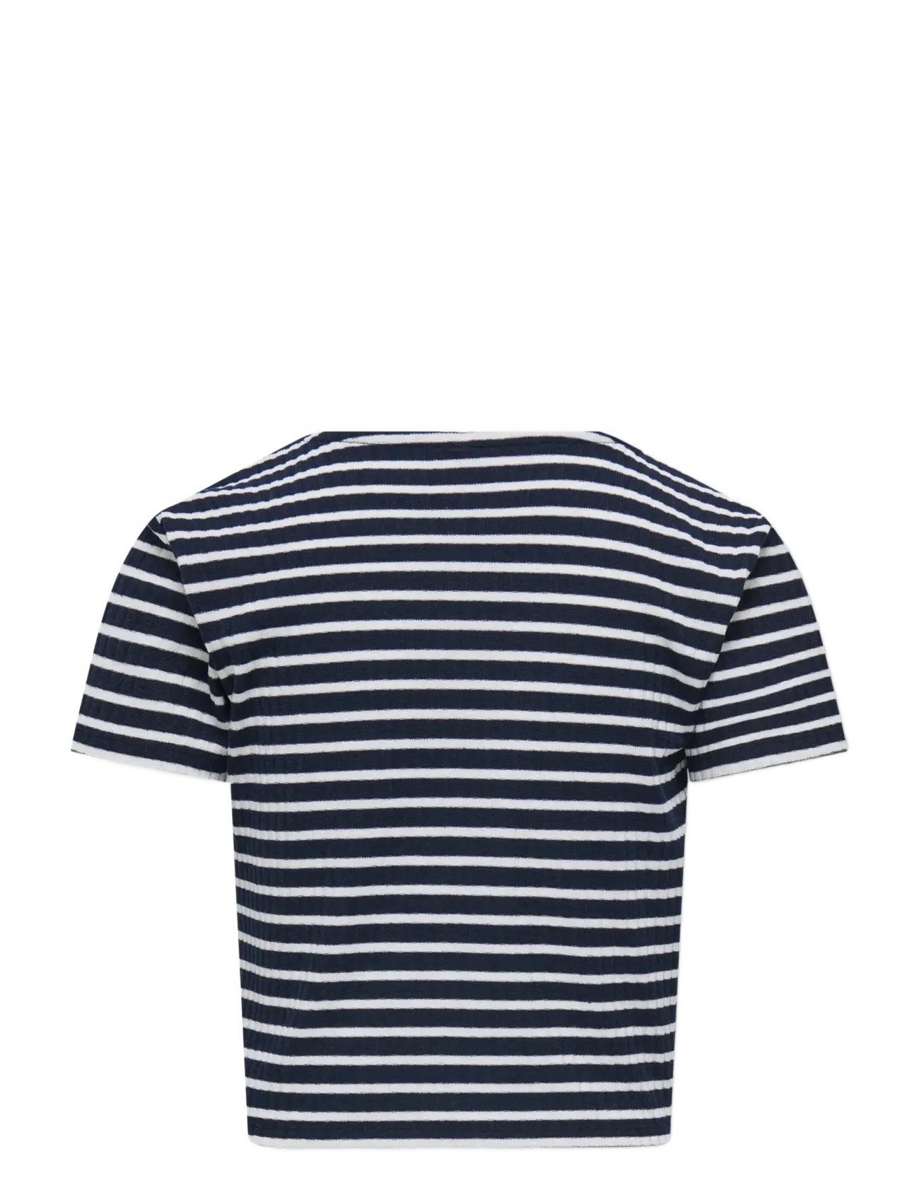 Kids Only - KOGNELLA STRIPED S/S O-NECK TOP JRS NOOS - kortærmede t-shirts - night sky - 2
