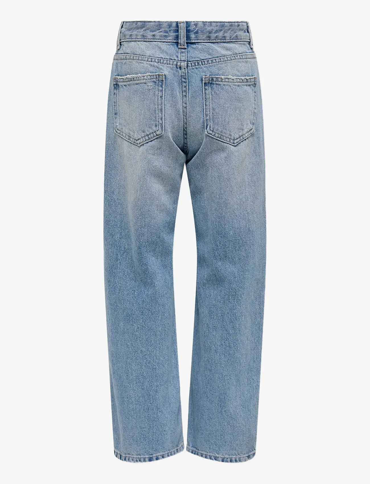 Kids Only - KOGELLA MW WIDE TAI518 DNM NOOS - wide leg jeans - light blue denim - 2