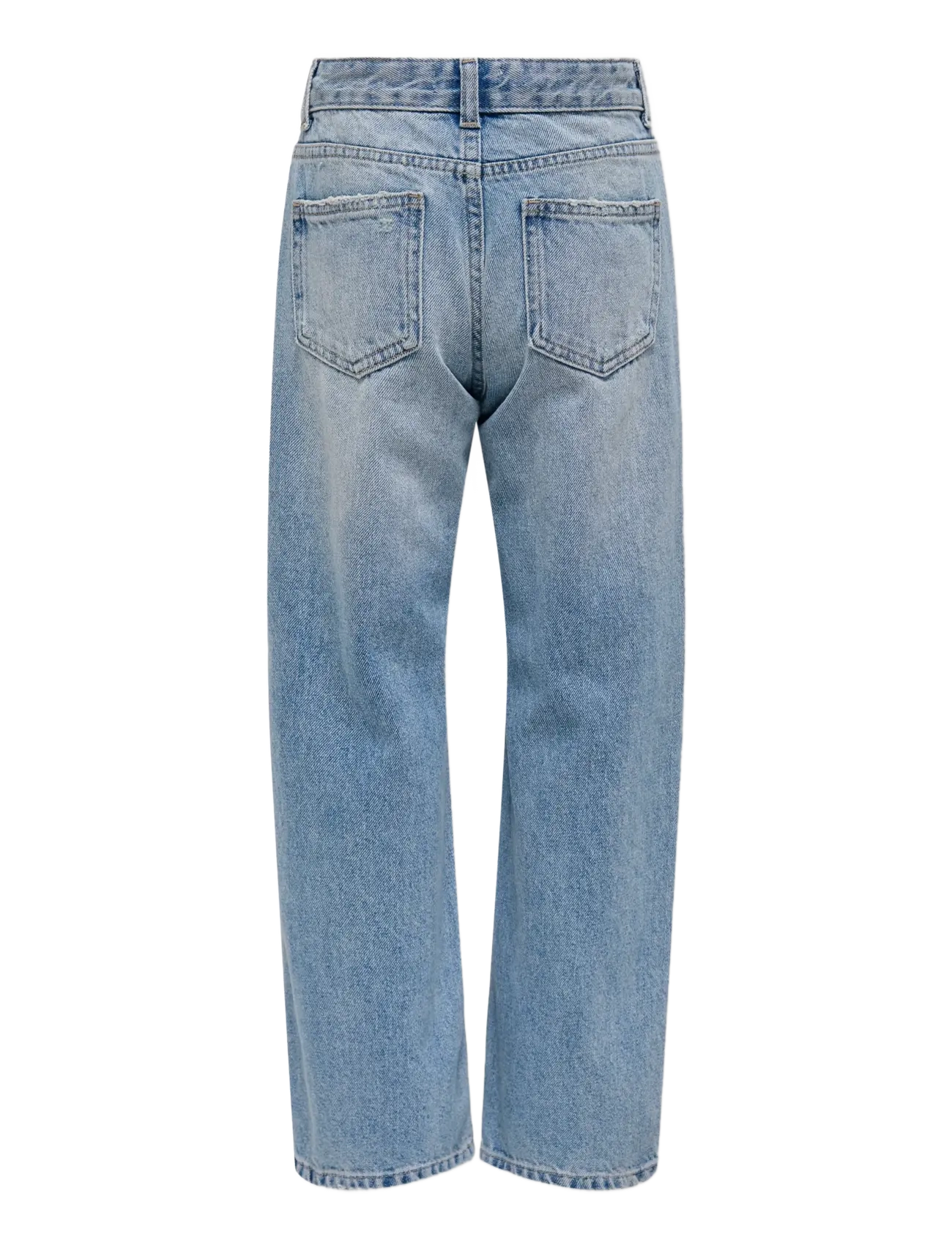 Kids Only - KOGELLA MW WIDE TAI518 DNM NOOS - pantalons larges - light blue denim - 2