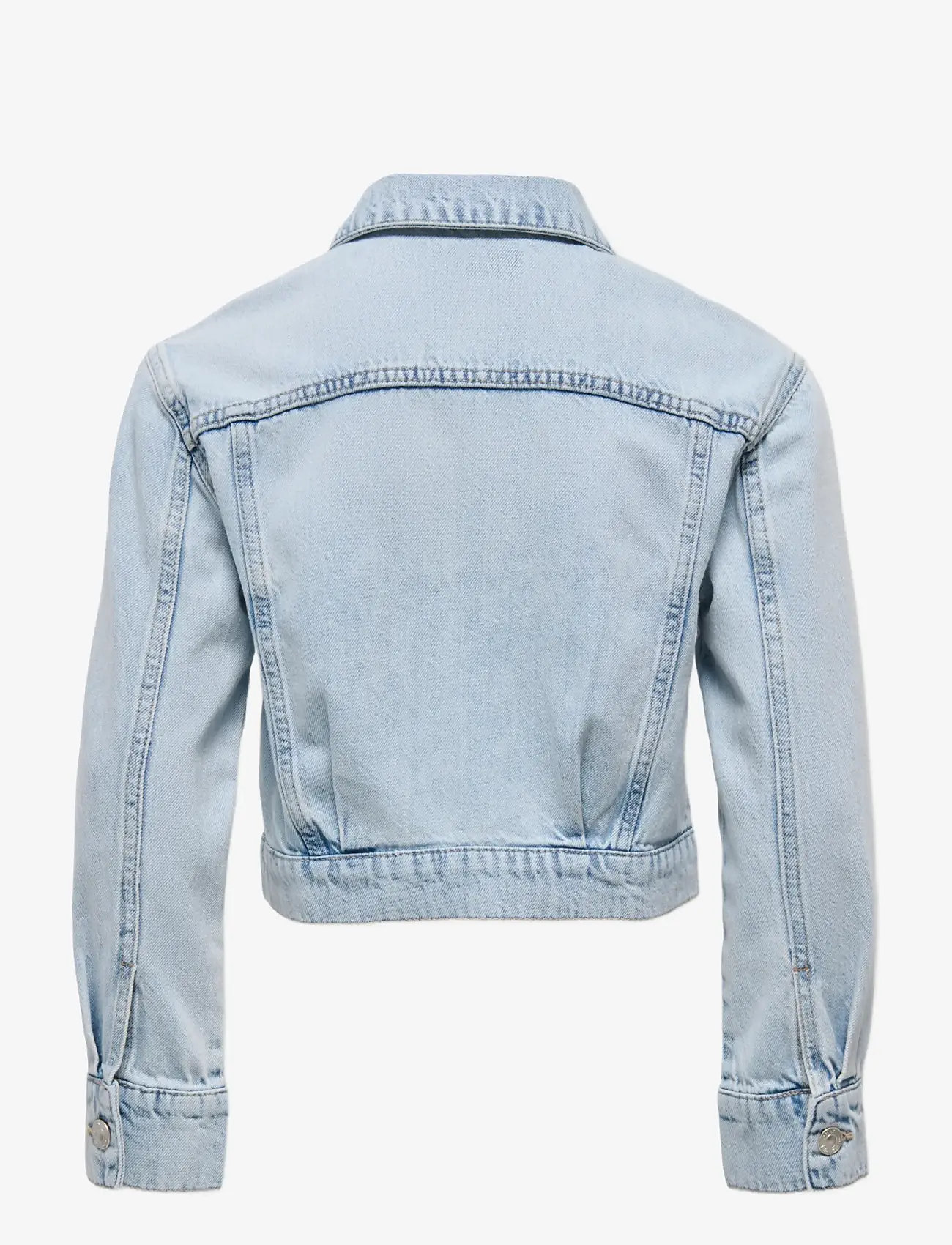 Kids Only - KOGLUMI LS JACKET DNM PIM NOOS - teksa ja velvet - light blue denim - 1