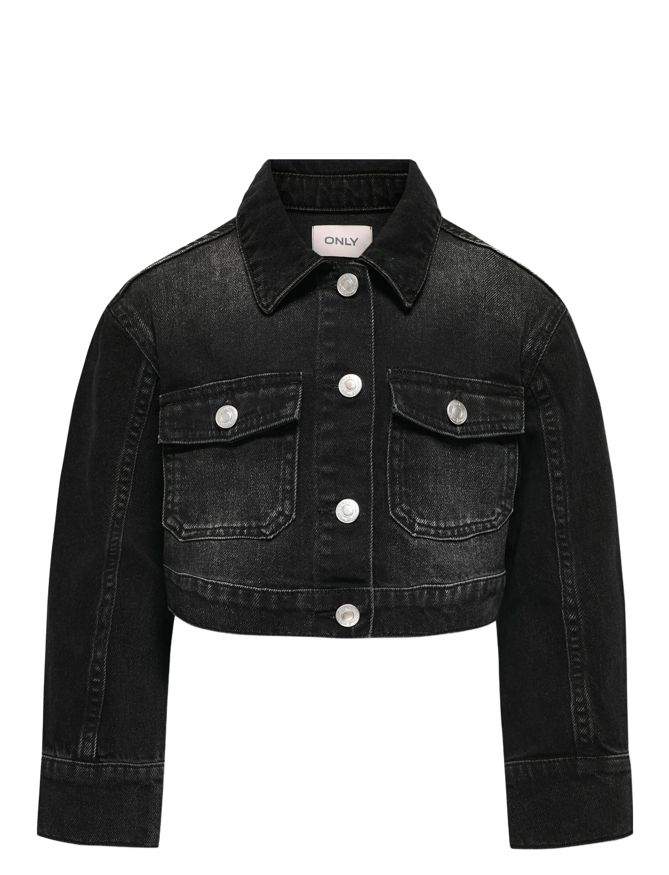 Kinder ONLY Koglumi Ls Jacke Dnm Pim Noos Schwarz - 140 - Kinder