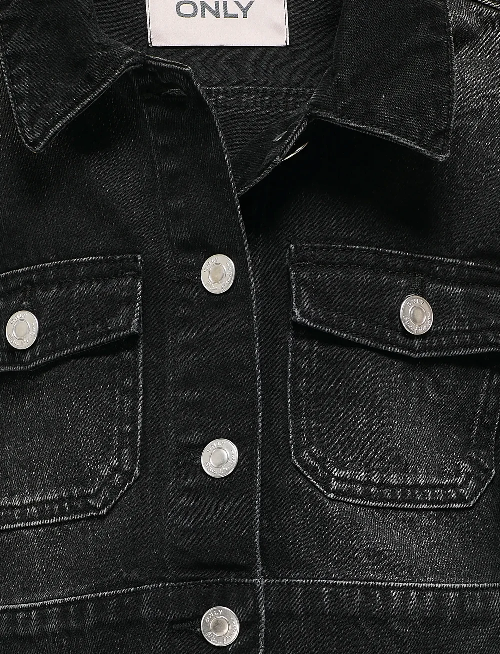 Kids Only - KOGLUMI LS JACKET DNM PIM NOOS - jeansjacken - washed black - 2