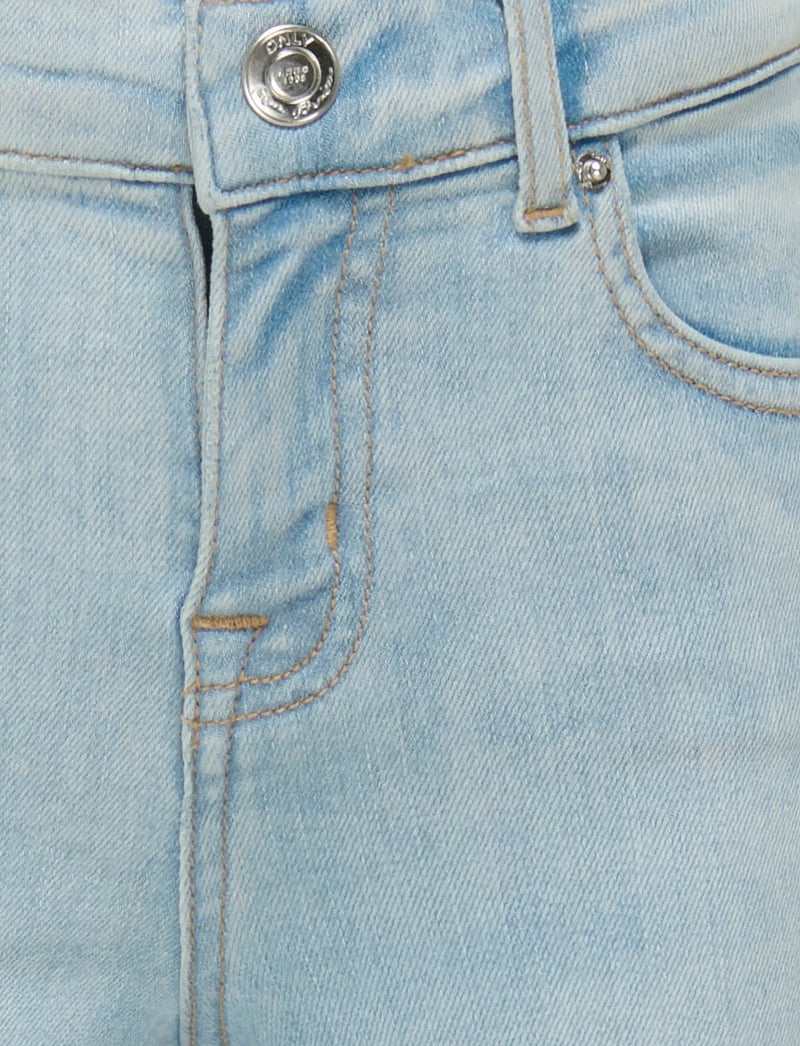 Kids Only - KOGMADISON BLUSH WIDE LBD DNM NOOS - víðar gallabuxur - light blue denim - 3