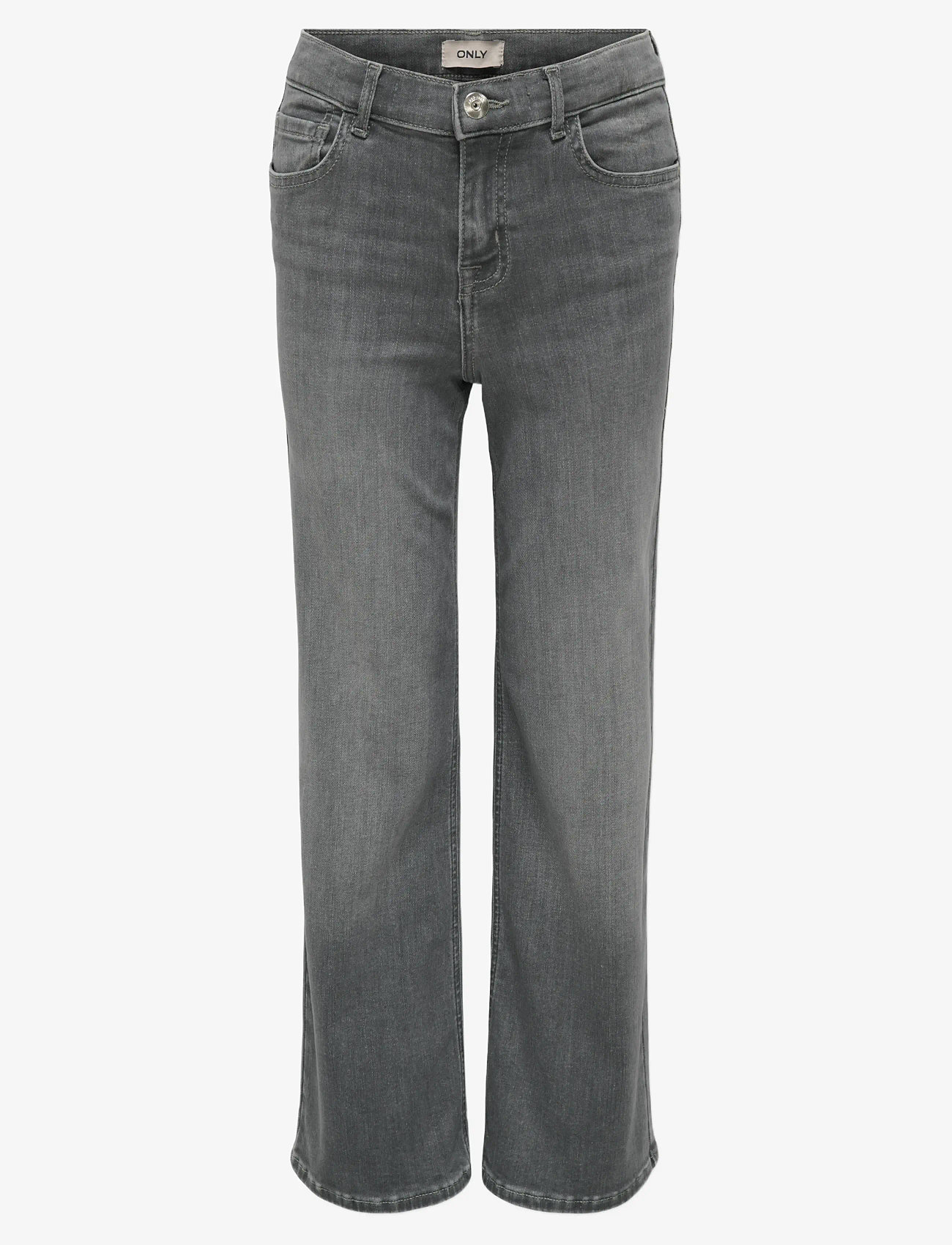 Kids Only - KOGMADISON BLUSH WIDE GD DNM NOOS - hosen mit weitem bein - medium grey denim - 0