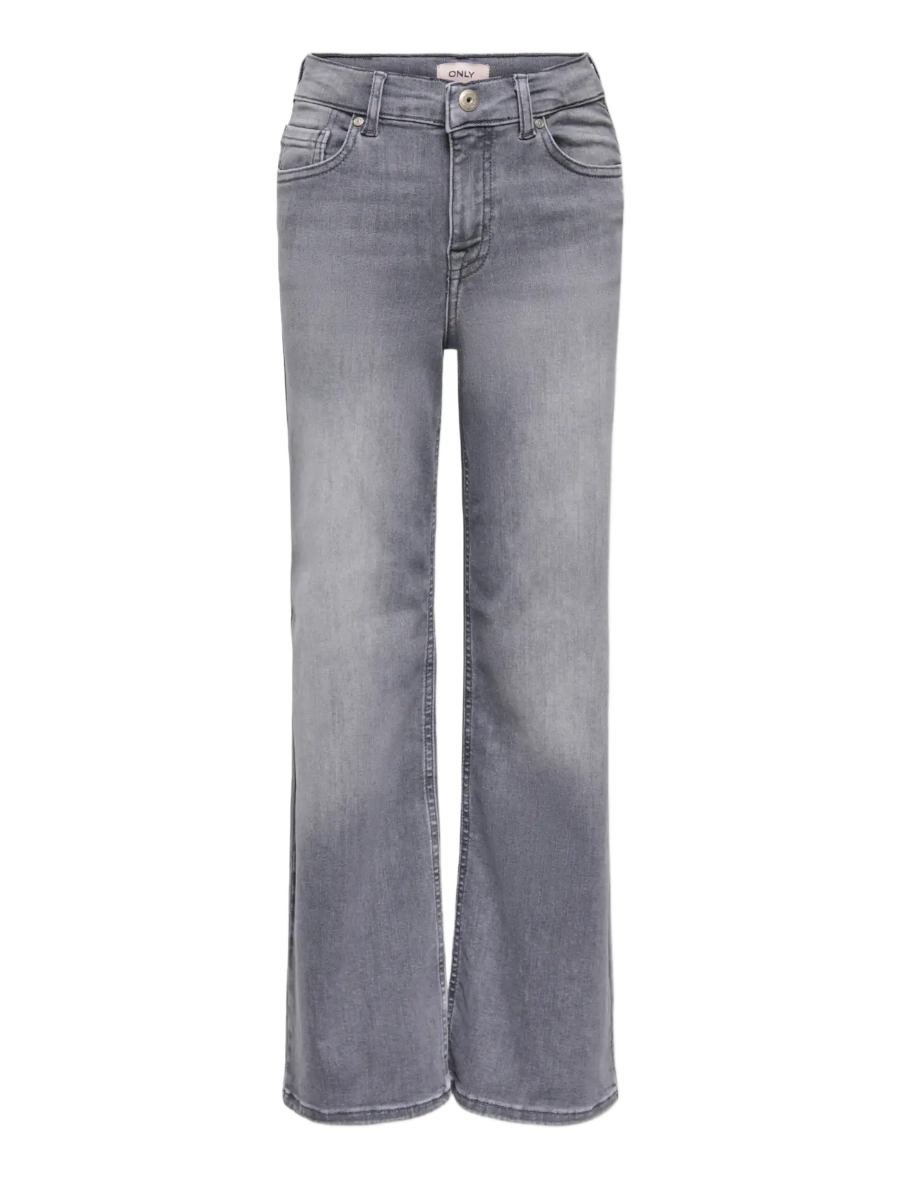Kids Only - KOGMADISON BLUSH WIDE GD DNM NOOS - wide leg jeans - medium grey denim - 1