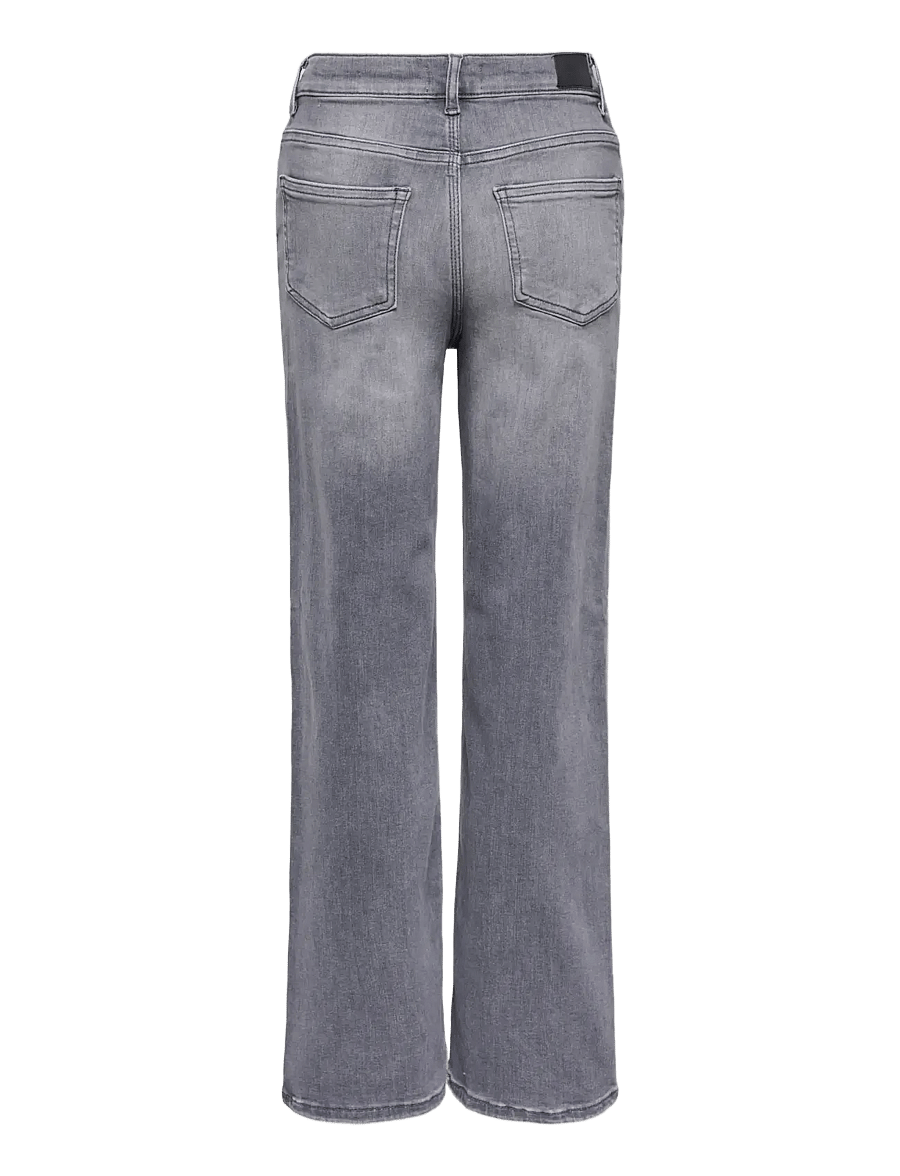 Kids Only - KOGMADISON BLUSH WIDE GD DNM NOOS - wide leg jeans - medium grey denim - 2