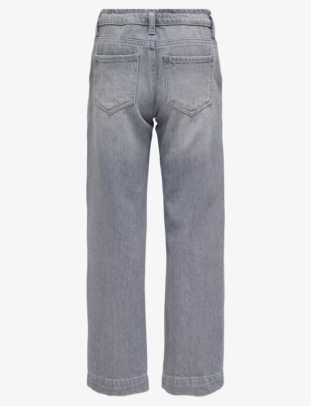 Kids Only - KOGCOMET STRAIGHT LEG DNM MAT624 - wide leg jeans - medium grey denim - 1