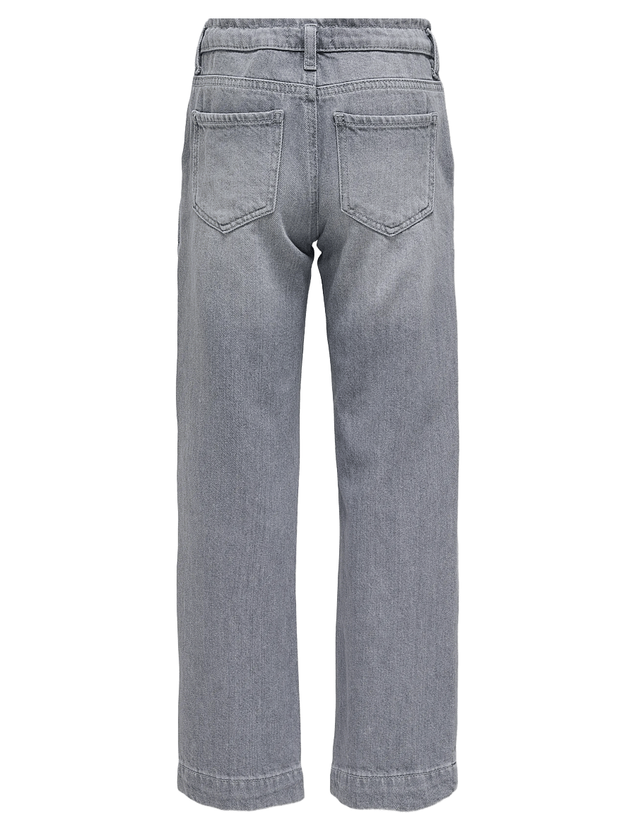 Kids Only - KOGCOMET STRAIGHT LEG DNM MAT624 - laiad teksad - medium grey denim - 1