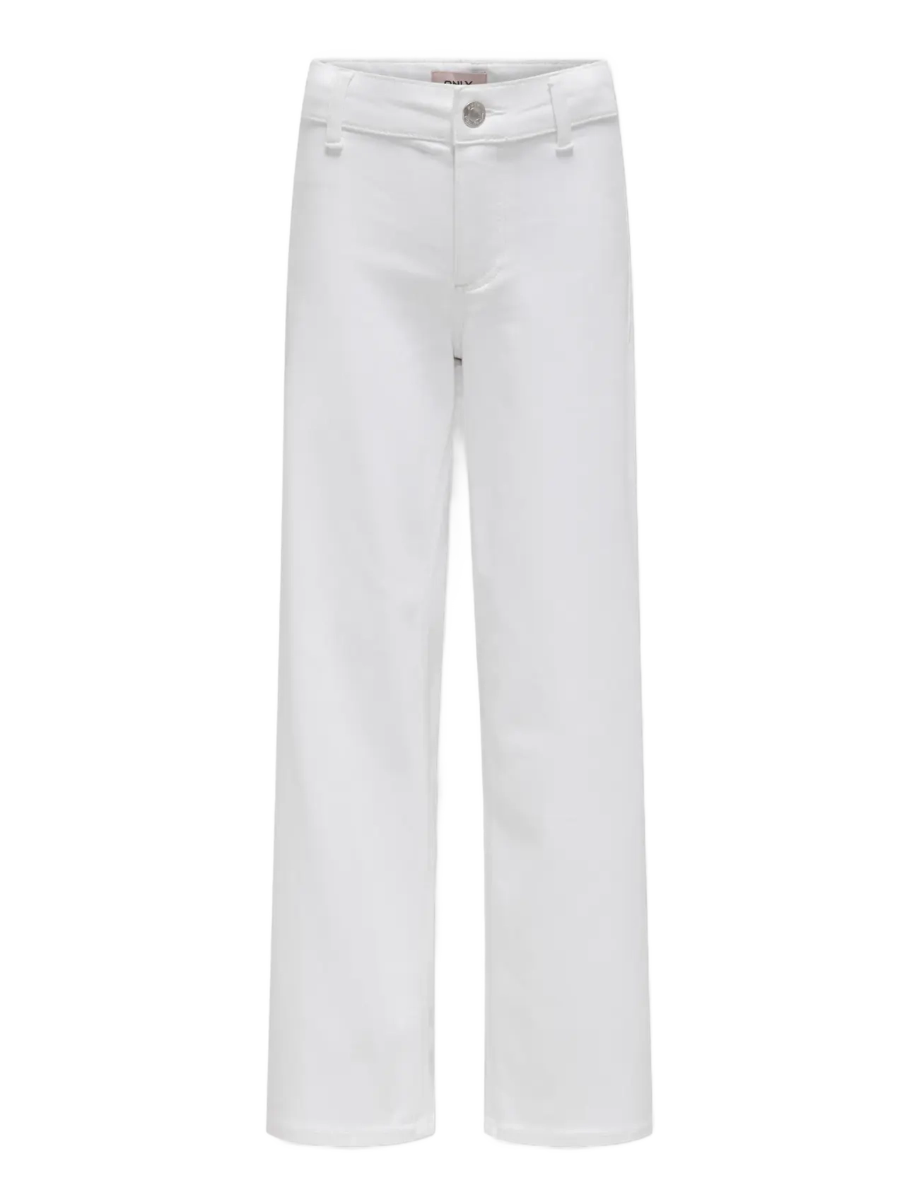 KOGSYLVIE CLEAN WIDE LEG WHITE PIM NOOS - WHITE