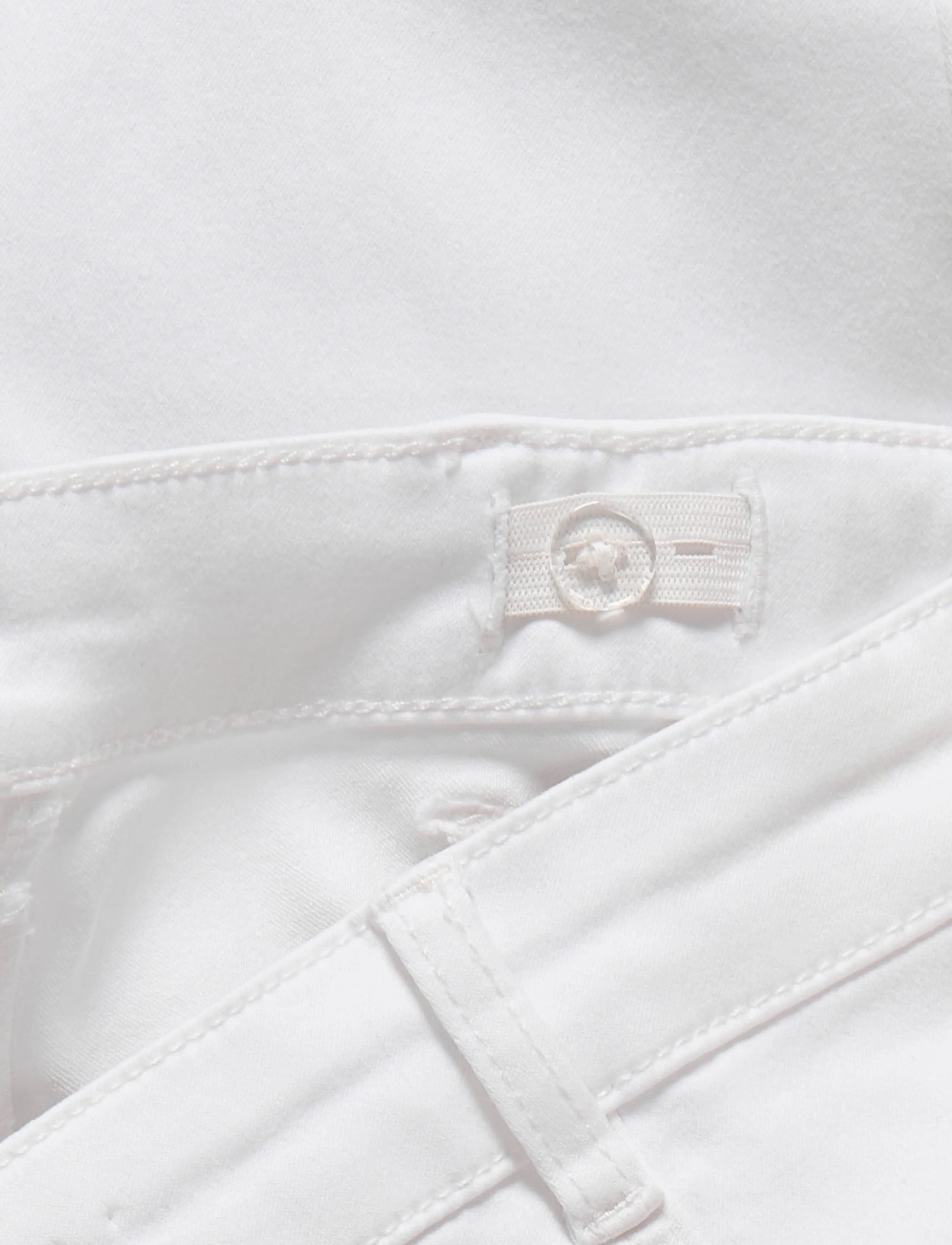 Kids Only - KOGSYLVIE CLEAN WIDE LEG WHITE PIM NOOS - hosen mit weitem bein - white - 2