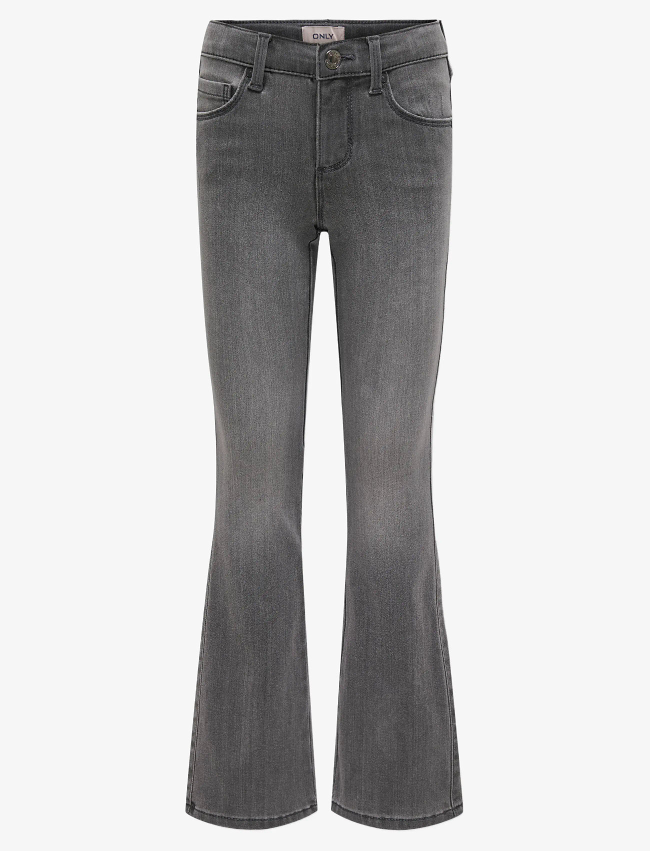 Kids Only - KOGROYAL LIFE REG FLARED PIM021 NOOS - bootcut jeans - dark grey denim - 1