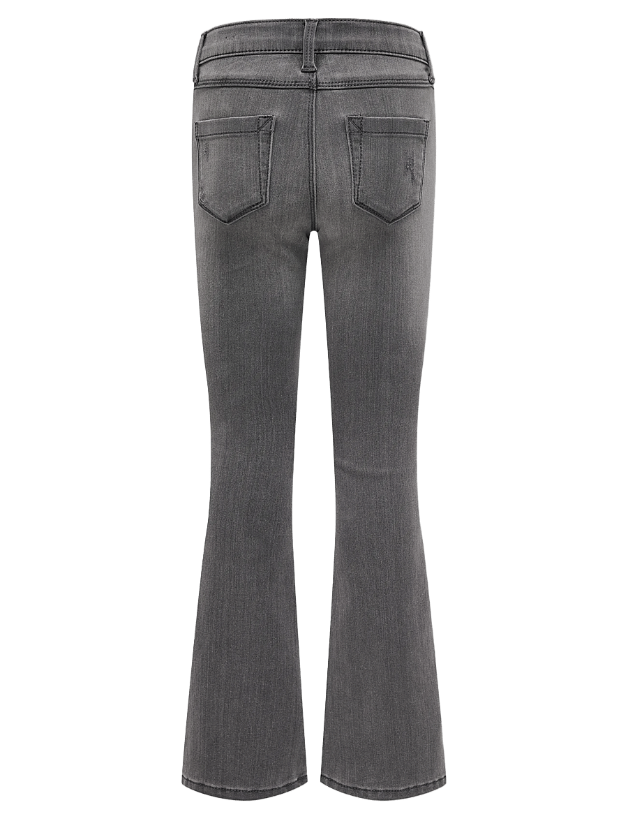 Kids Only - KOGROYAL LIFE REG FLARED PIM021 NOOS - bootcut jeans - dark grey denim - 2