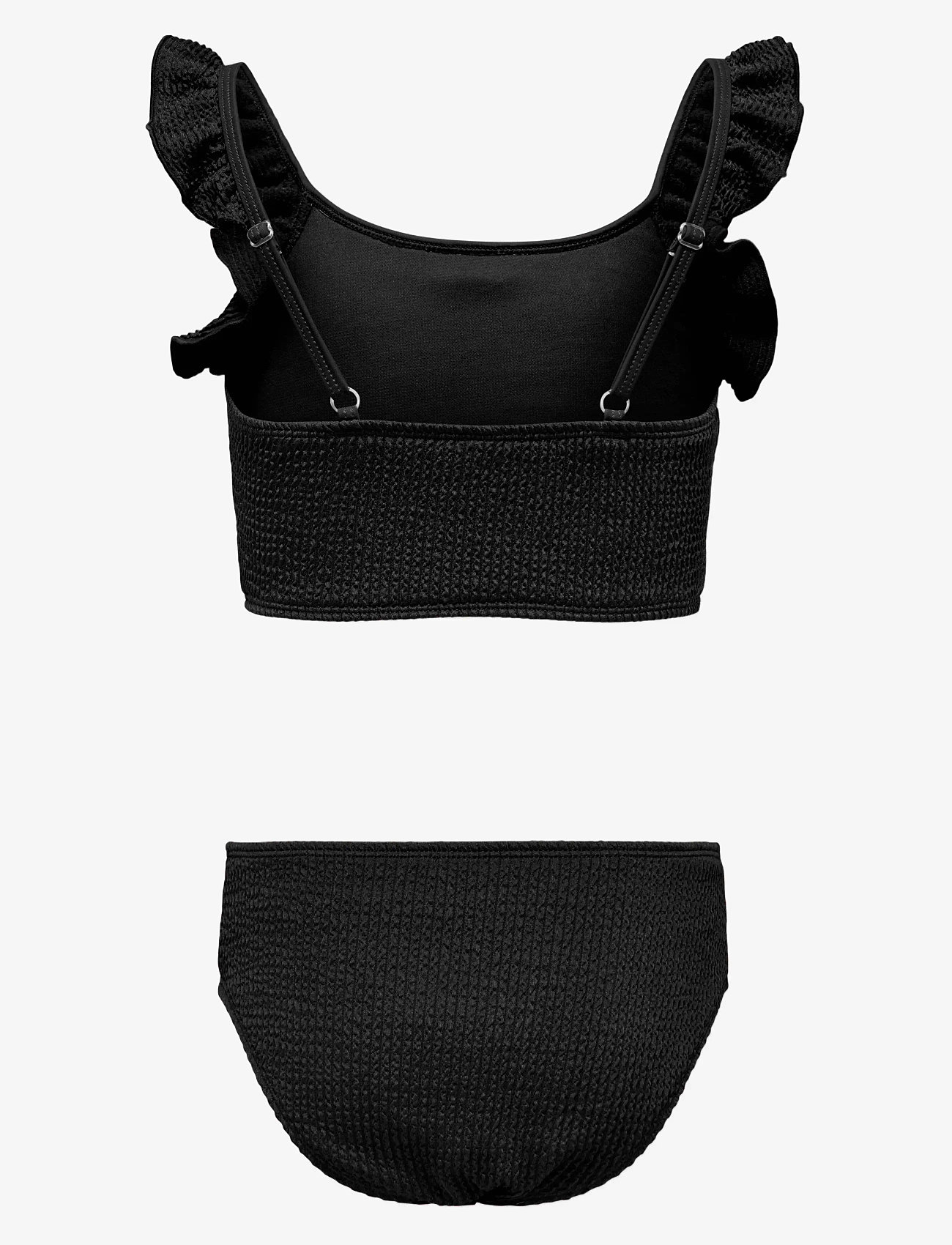 Kids Only - KOGWAVE STRUCTURE BIKINI SET ACC - bikini's - black - 1