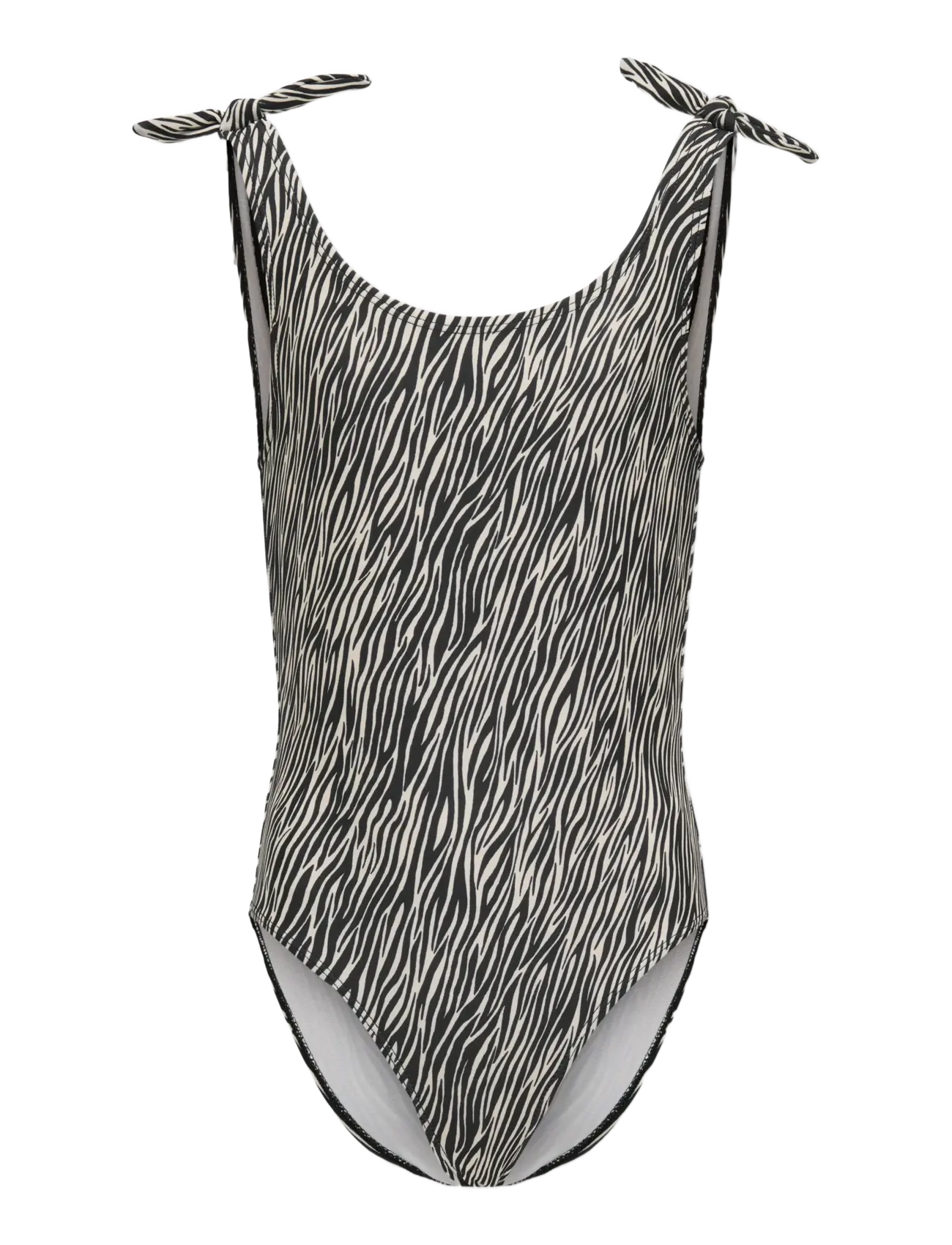 Kids Only KOGBEACH KNOT SWIMSUIT ACC - Badedrakter - CLOUD DANCER / black