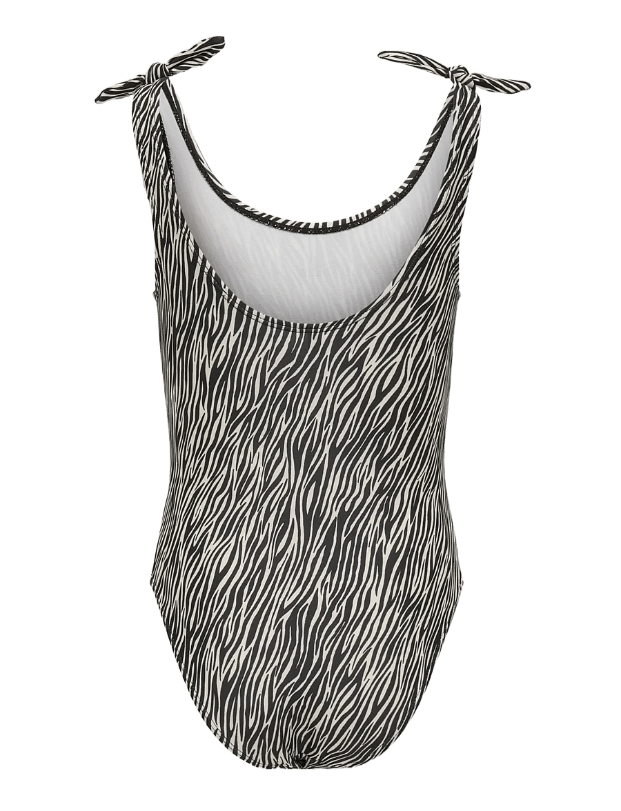 Kids Only - KOGBEACH KNOT SWIMSUIT ACC - badeanzüge - cloud dancer - 1