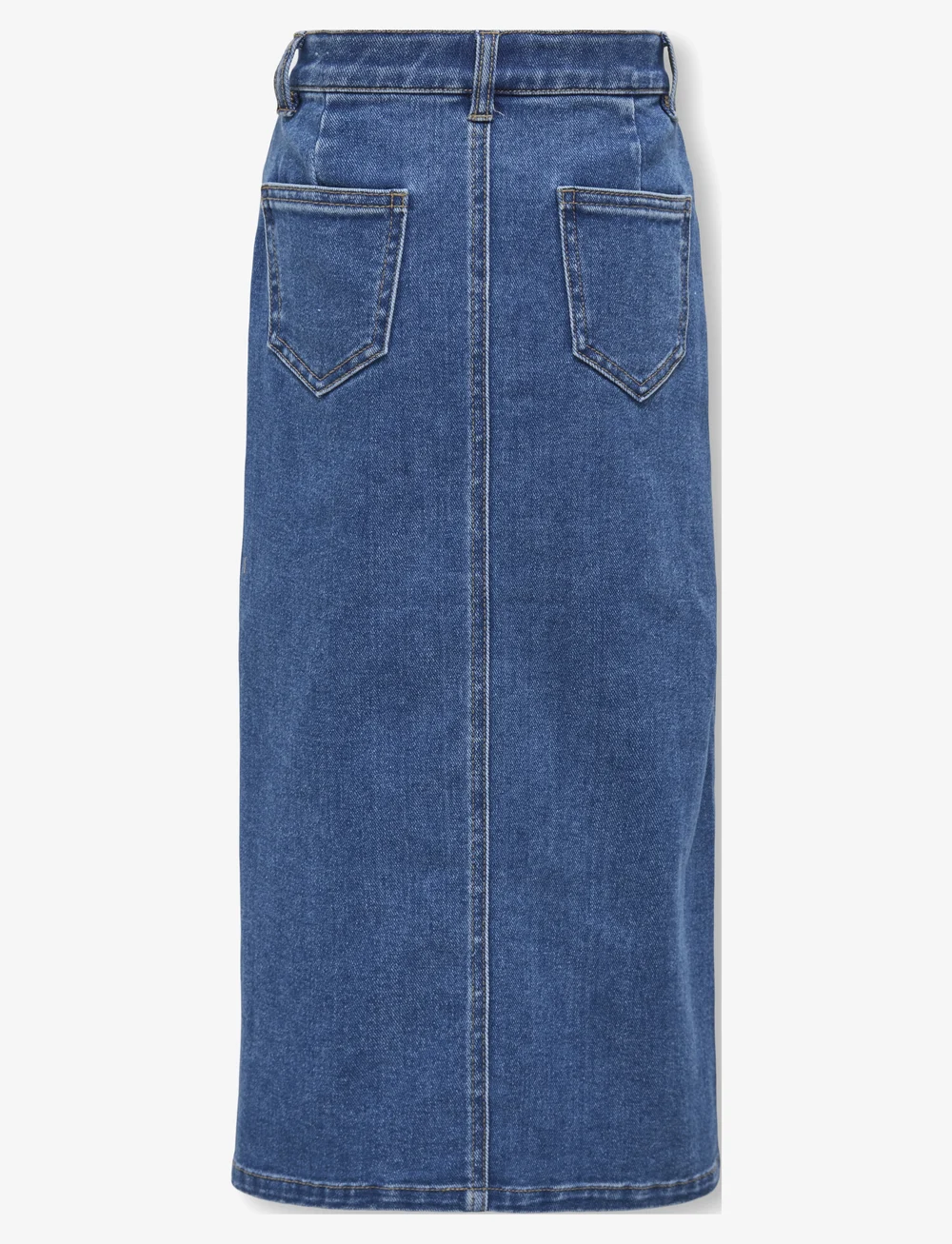 Kids Only - KOGSIRI FRONT SLIT SKIRT DNM GUA - jeanskjolar - medium blue denim - 1