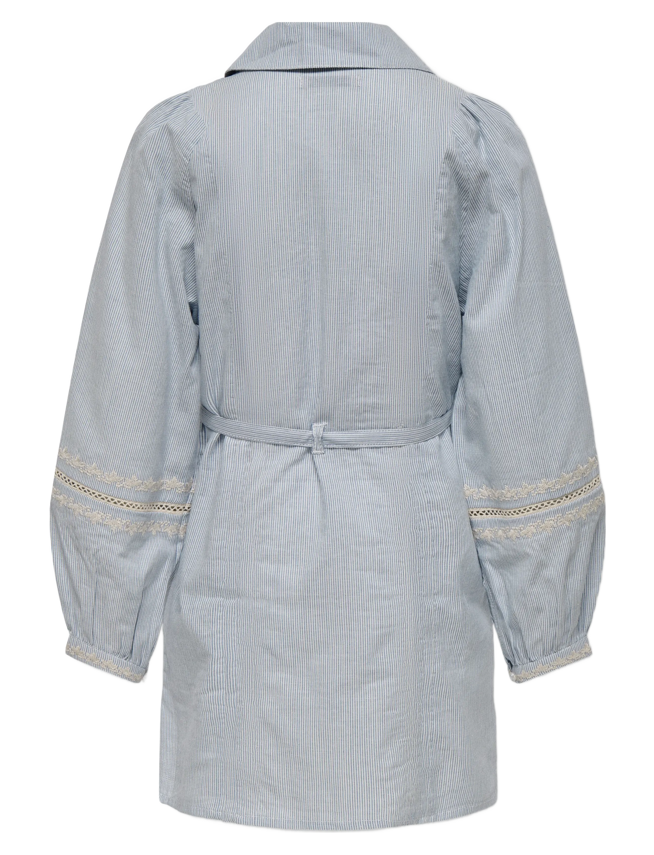 Kids Only - KOGMONICA ANE LS EMB DRESS WVN - cloud dancer - 1