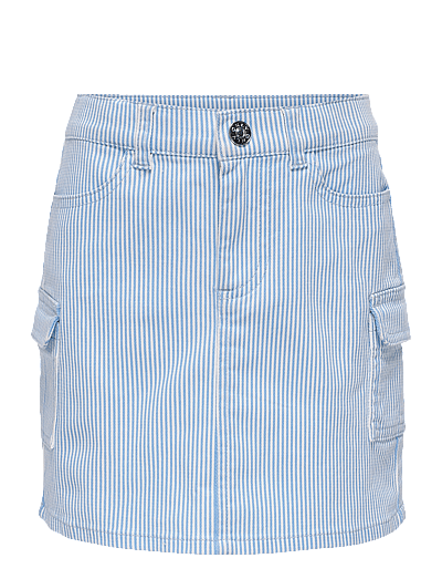 Kogibi Striped Cargo Skirt Pnt