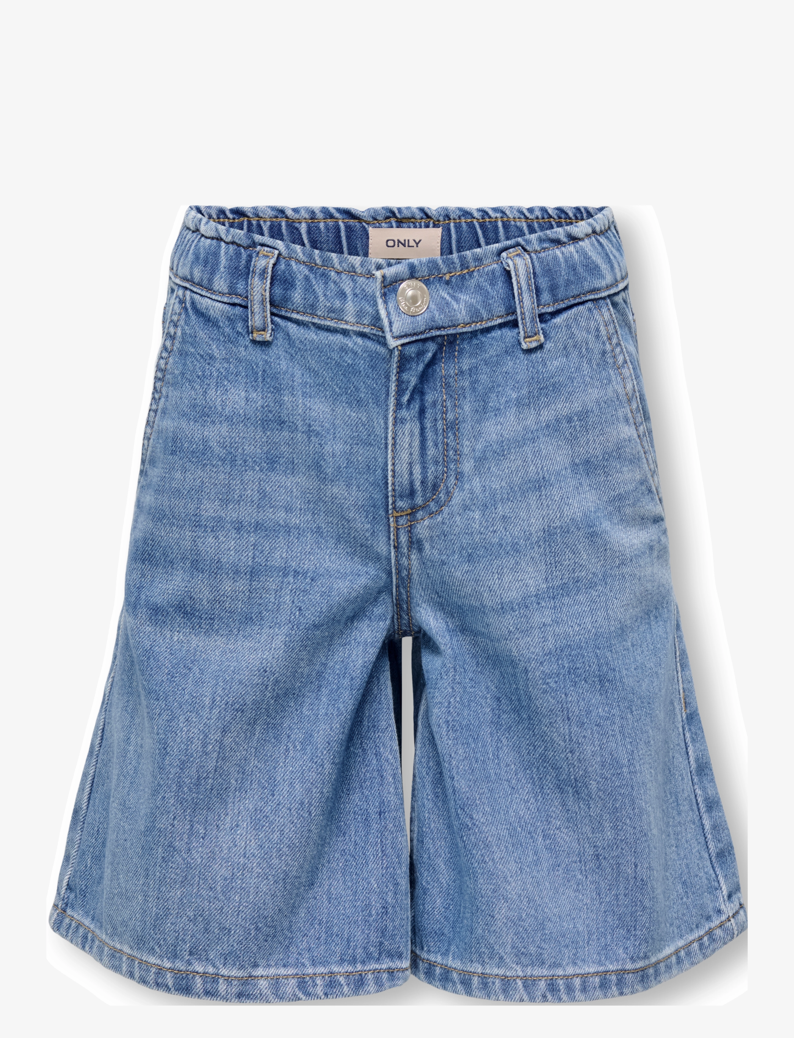 Kids Only KOGCOMET WIDE LONG SHORTS DNM DIA NOOS - Denimshorts - LIGHT BLUE DENIM / blue