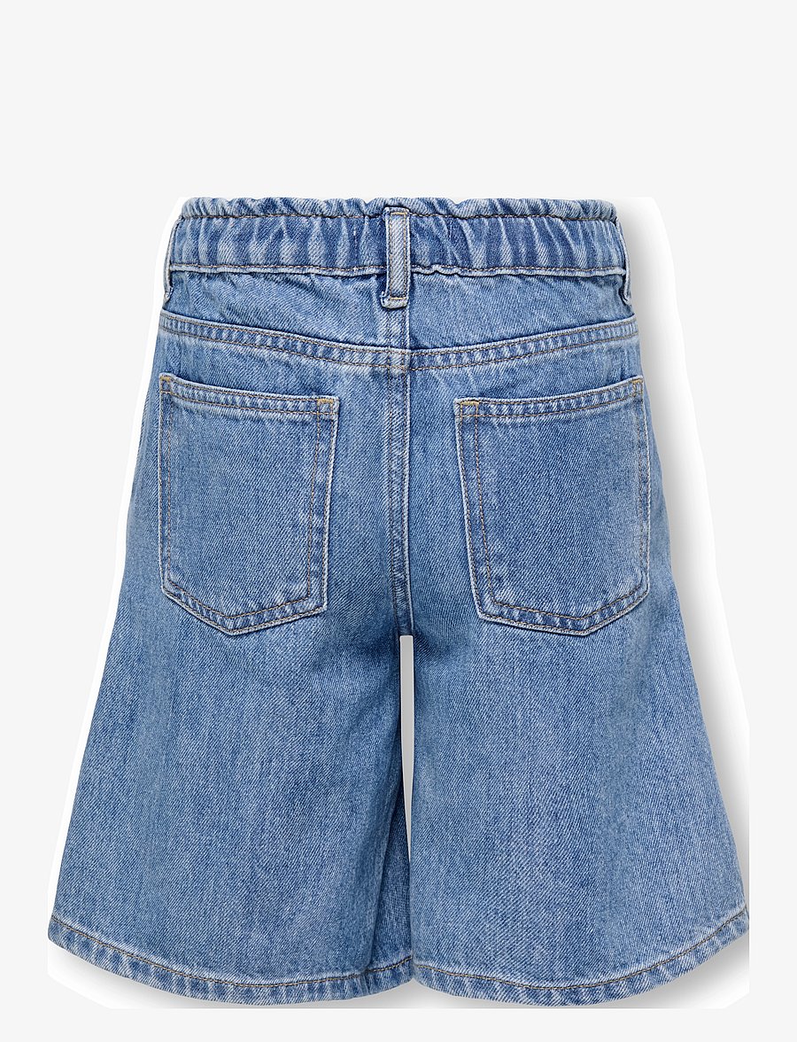 Kids Only - KOGCOMET WIDE LONG SHORTS DNM DIA NOOS - short en jeans - light blue denim - 2