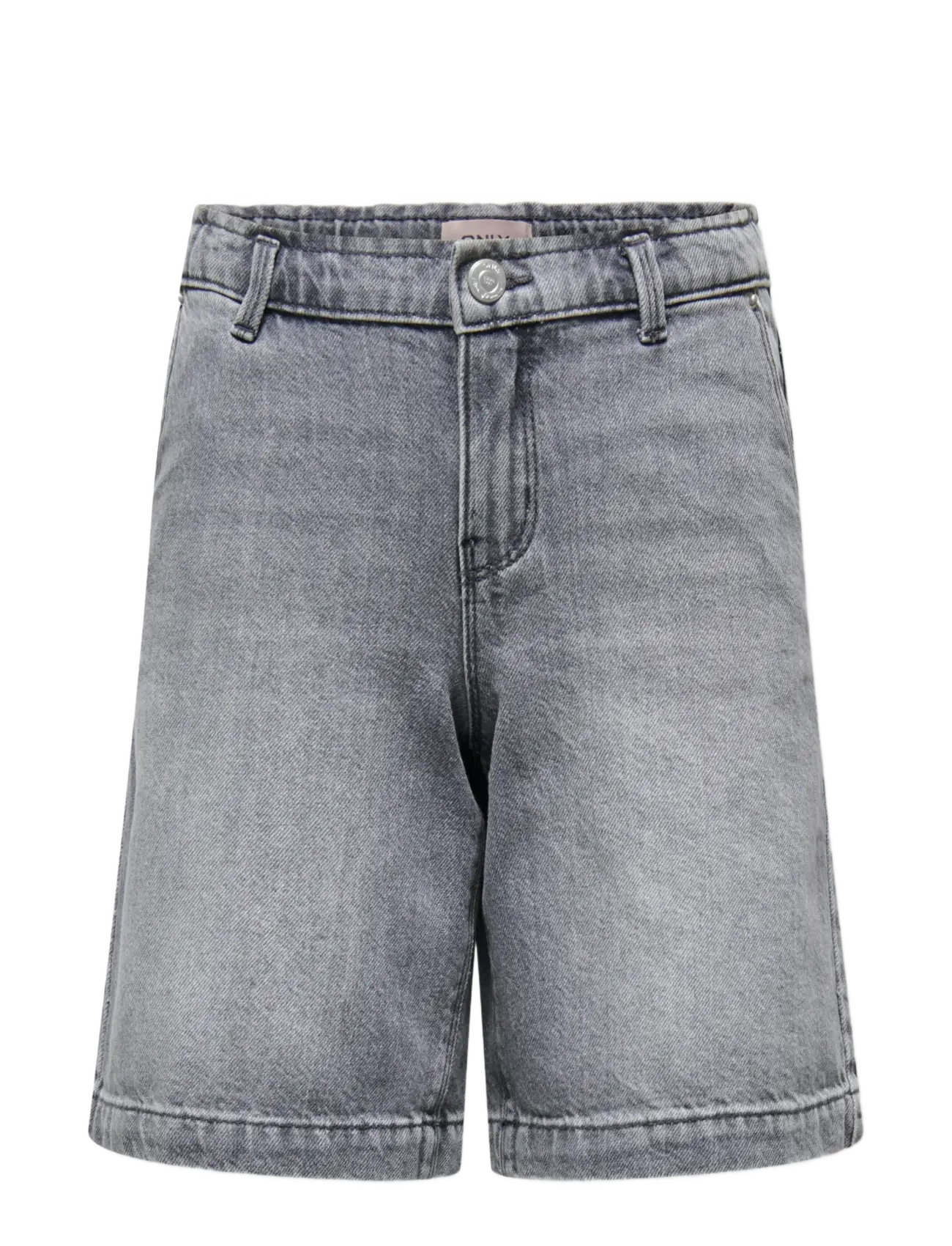 Kids Only KOGCOMET WIDE LONG SHORTS DNM DIA NOOS - Neuheiten - MEDIUM GREY DENIM / grey